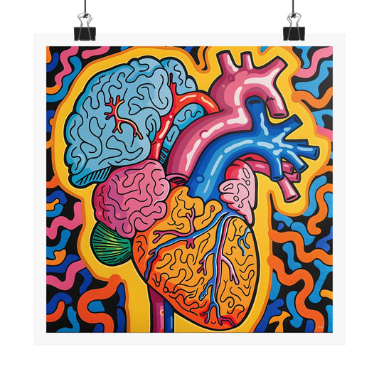 Heart & Brain - Poster No1