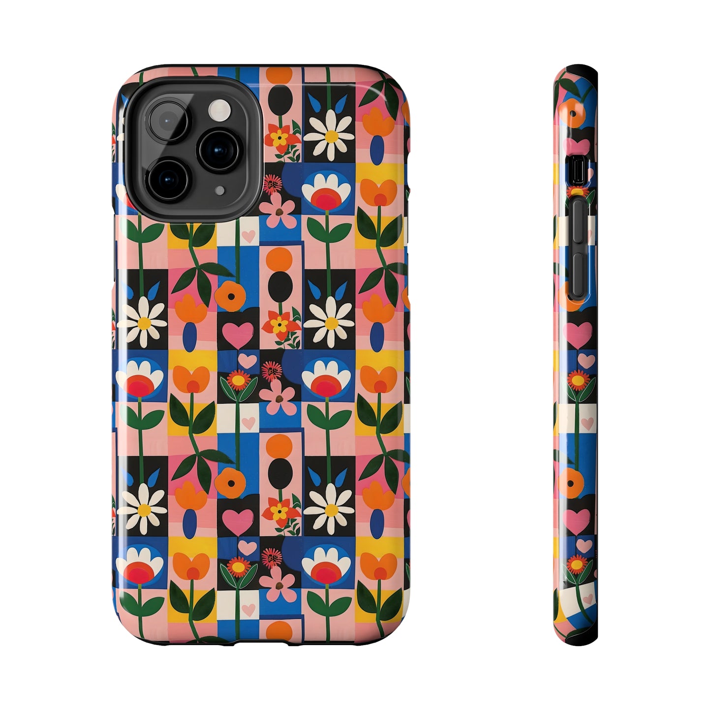 "Funky Patch" series - Phone Case No1