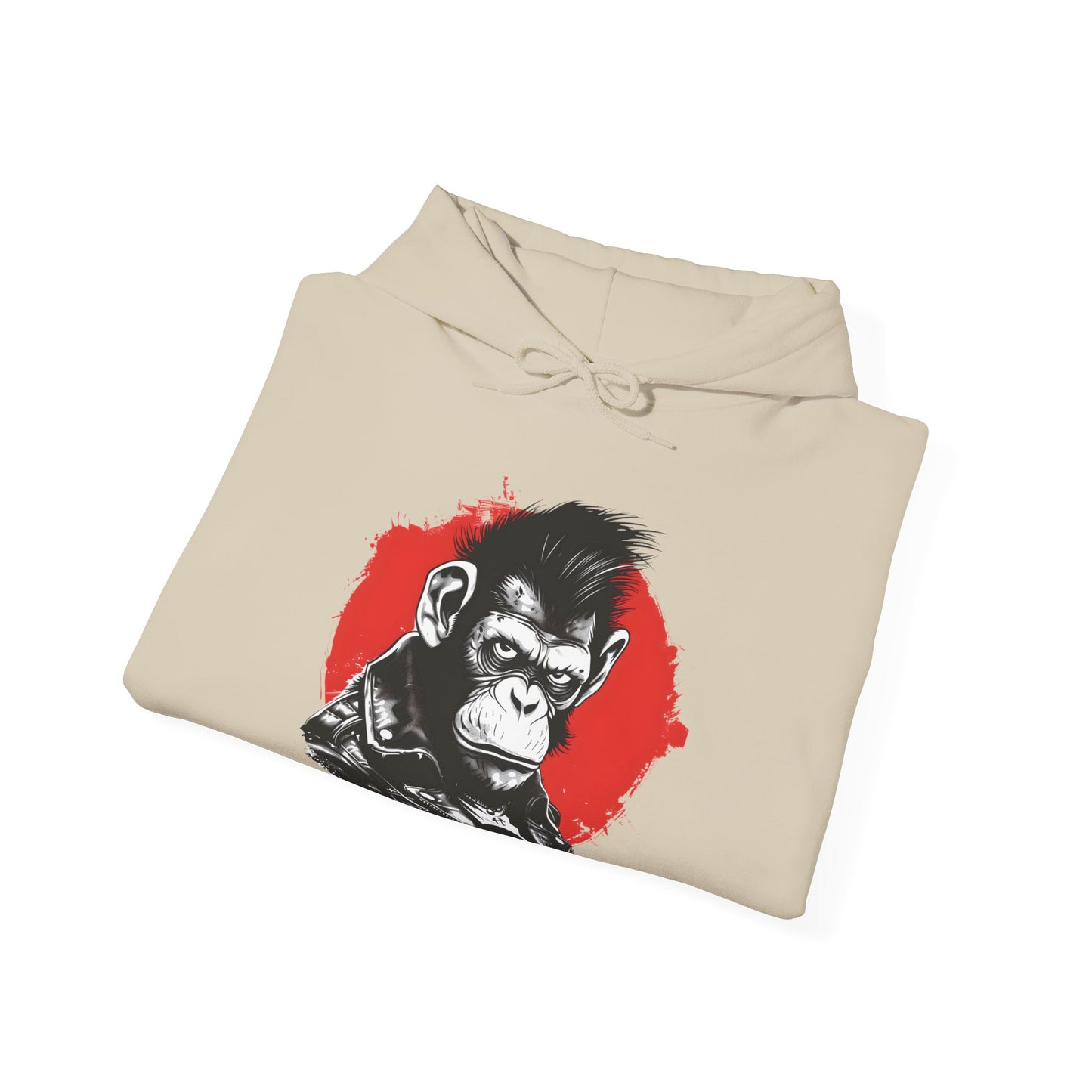 Rebel Monkey - Unisex Heavy Blend Hooded Sweatshirt