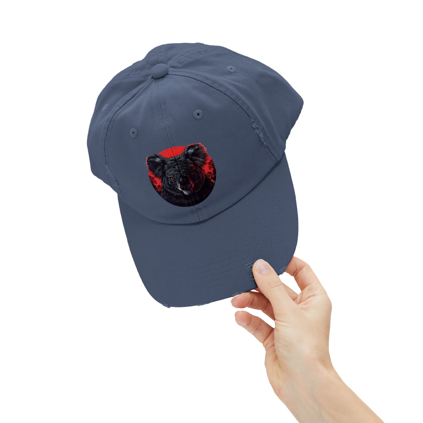 Angry Koala - Unisex Distressed Cap No1