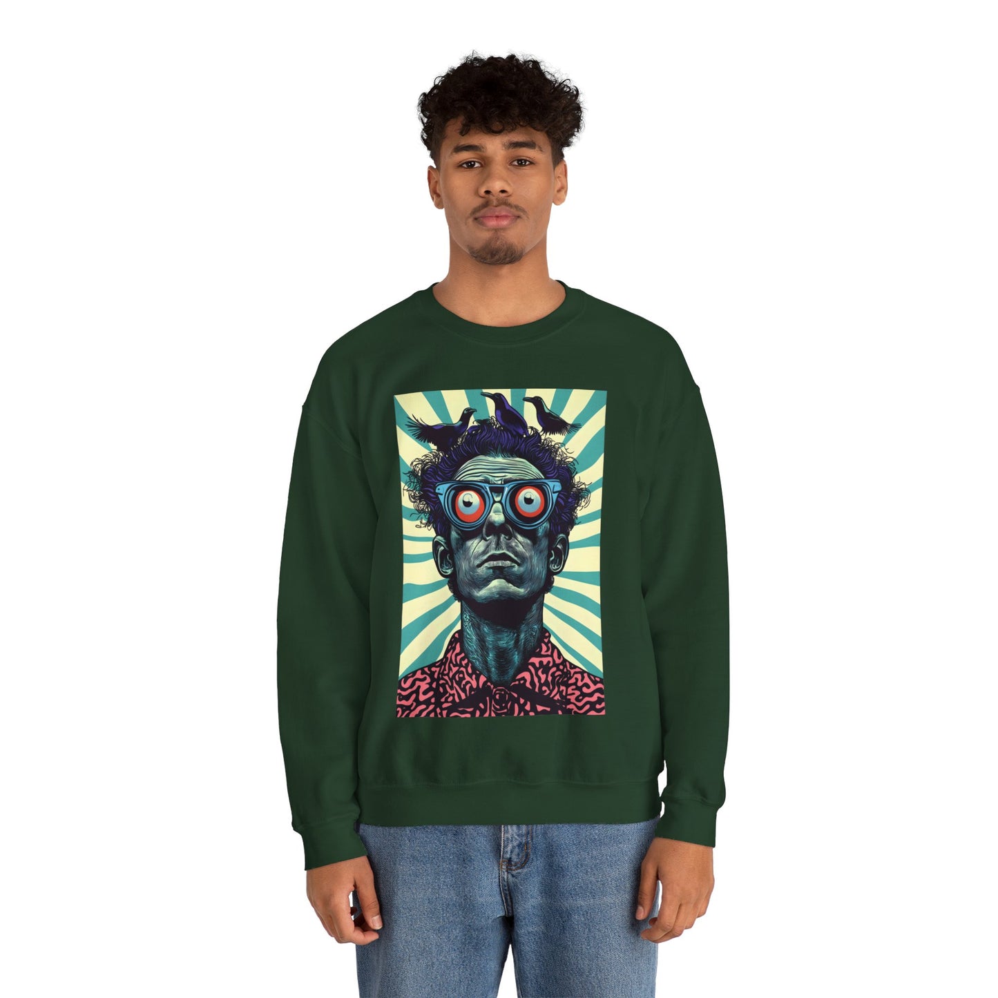 Weirdo Extraordinaire - Unisex Heavy Blend Crewneck Sweatshirt No1