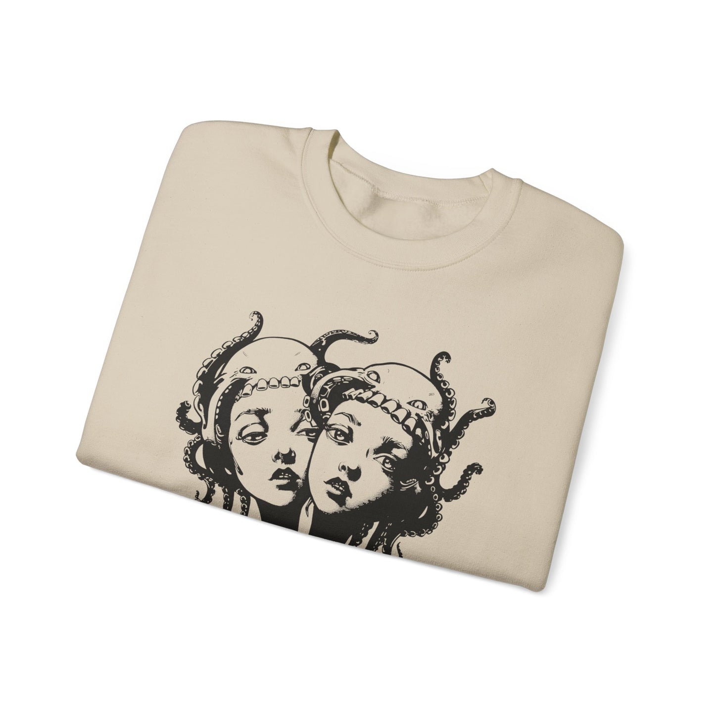 Octopus Twins - Unisex Heavy Blend Crewneck Sweatshirt