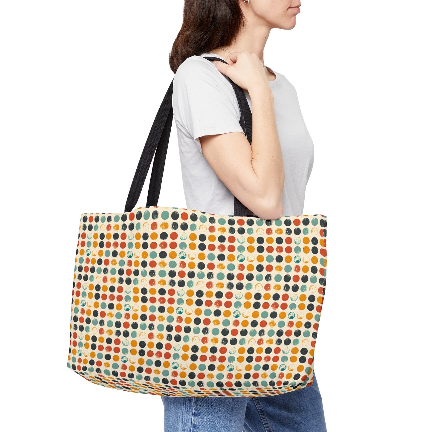 "Dot Bag" series - Weekender Tote Bag no2