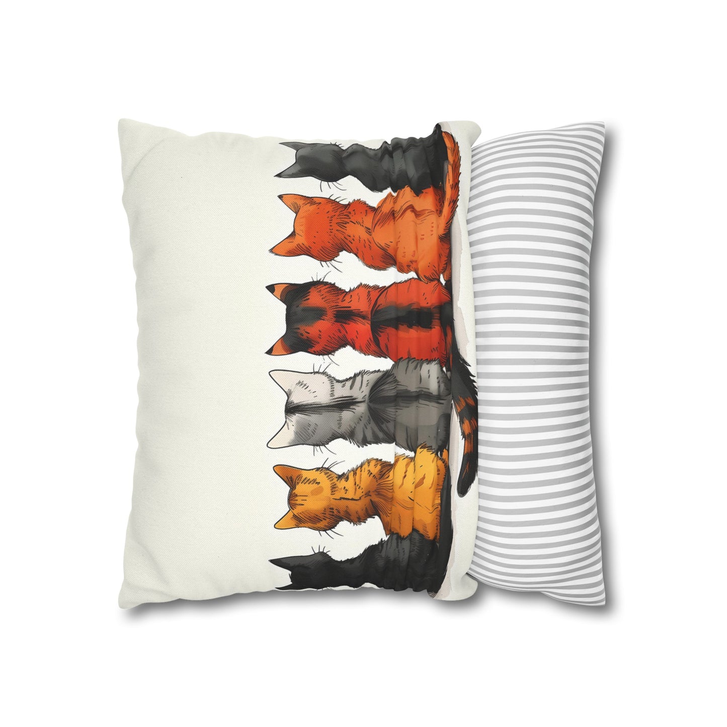 "The Cats" series - Square Pillowcase No1