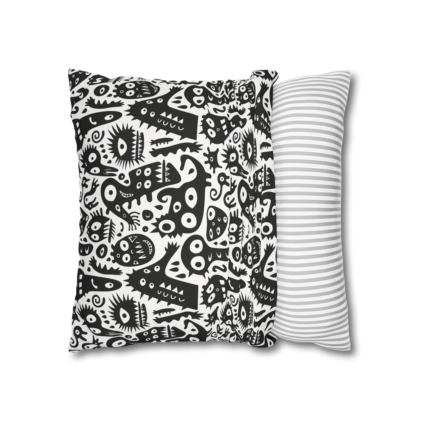 "Goofy Critters" series - Square Pillowcase No1