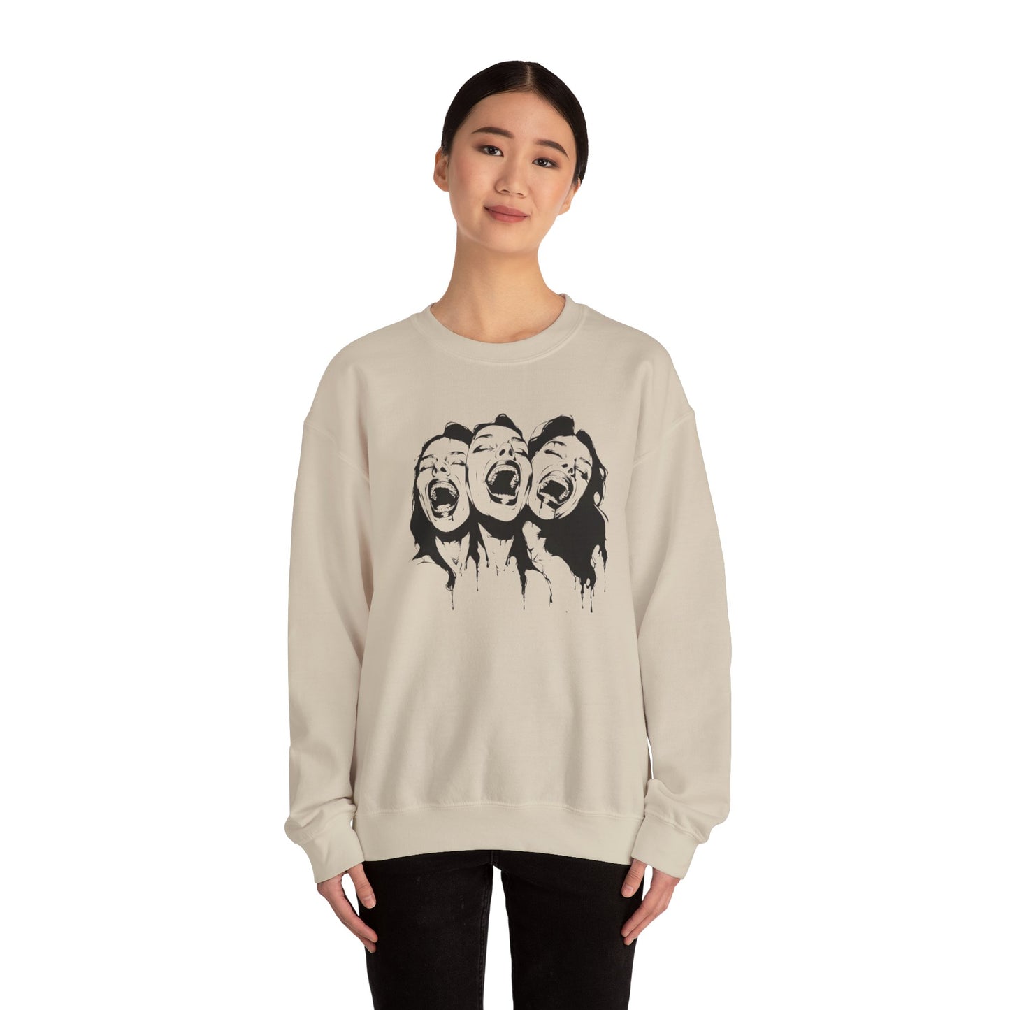 Haunting Hilarity - Unisex Heavy Blend Crewneck Sweatshirt