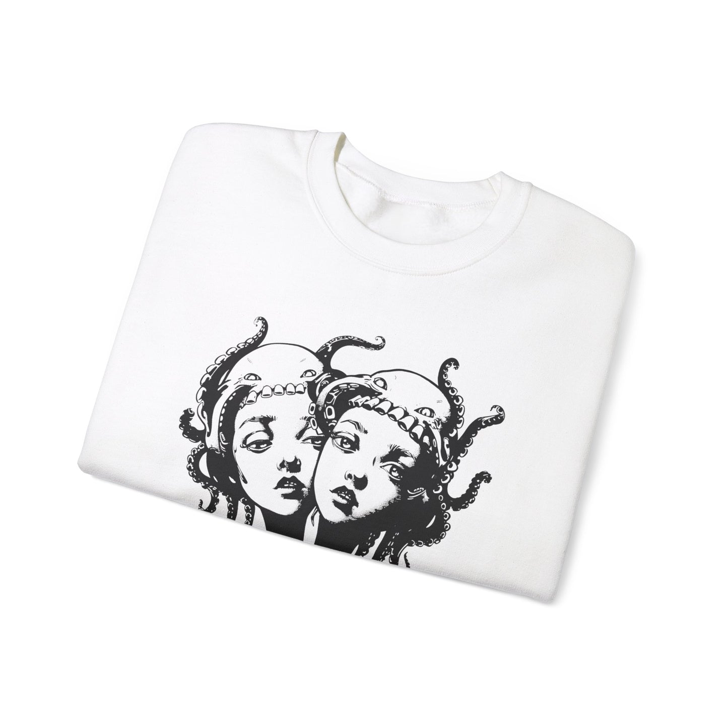 Octopus Twins - Unisex Heavy Blend Crewneck Sweatshirt