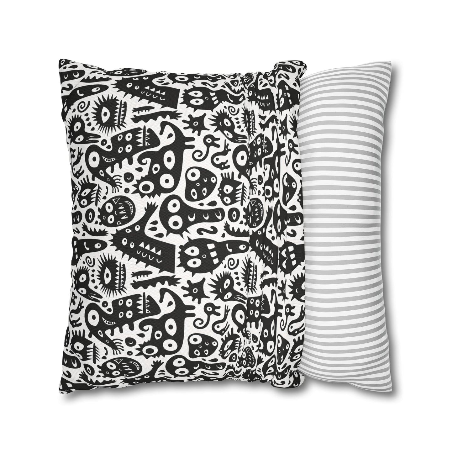 "Goofy Critters" series - Square Pillowcase No1