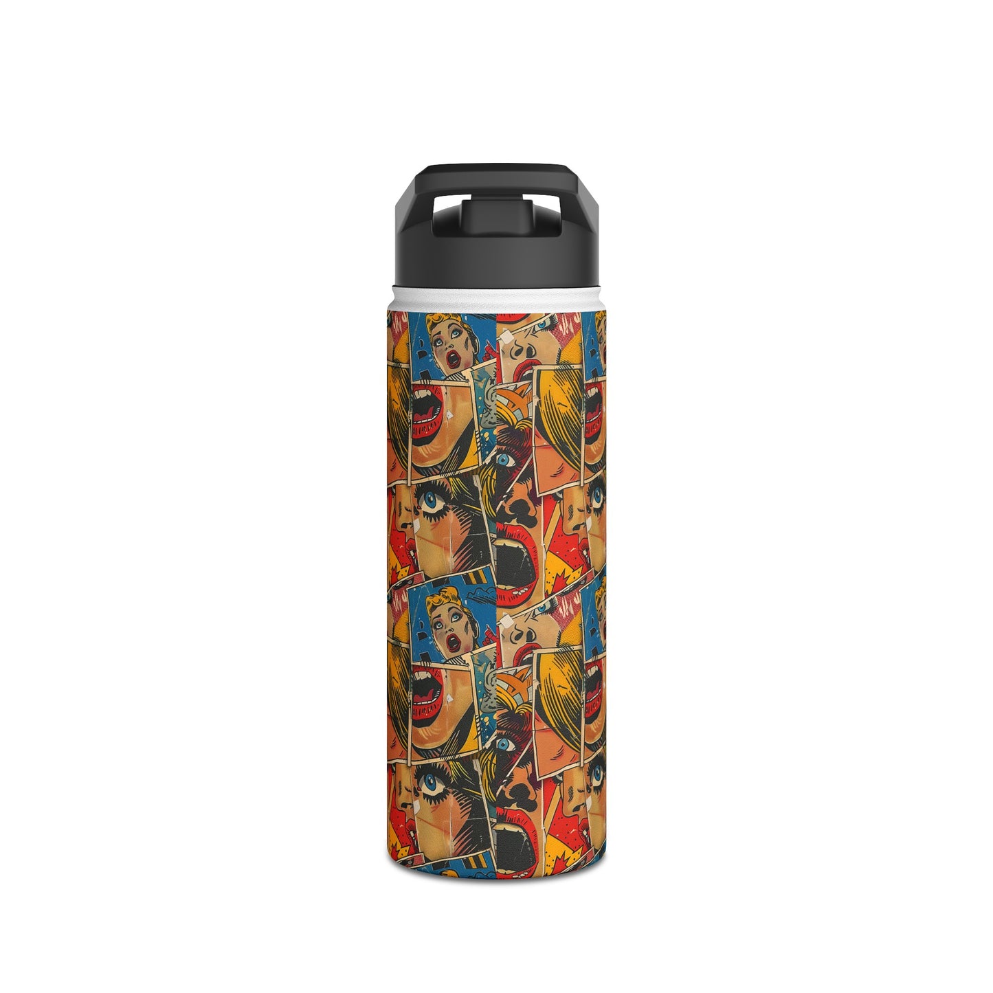 "Comic Burst" series - Stainless Steel Bottle No2