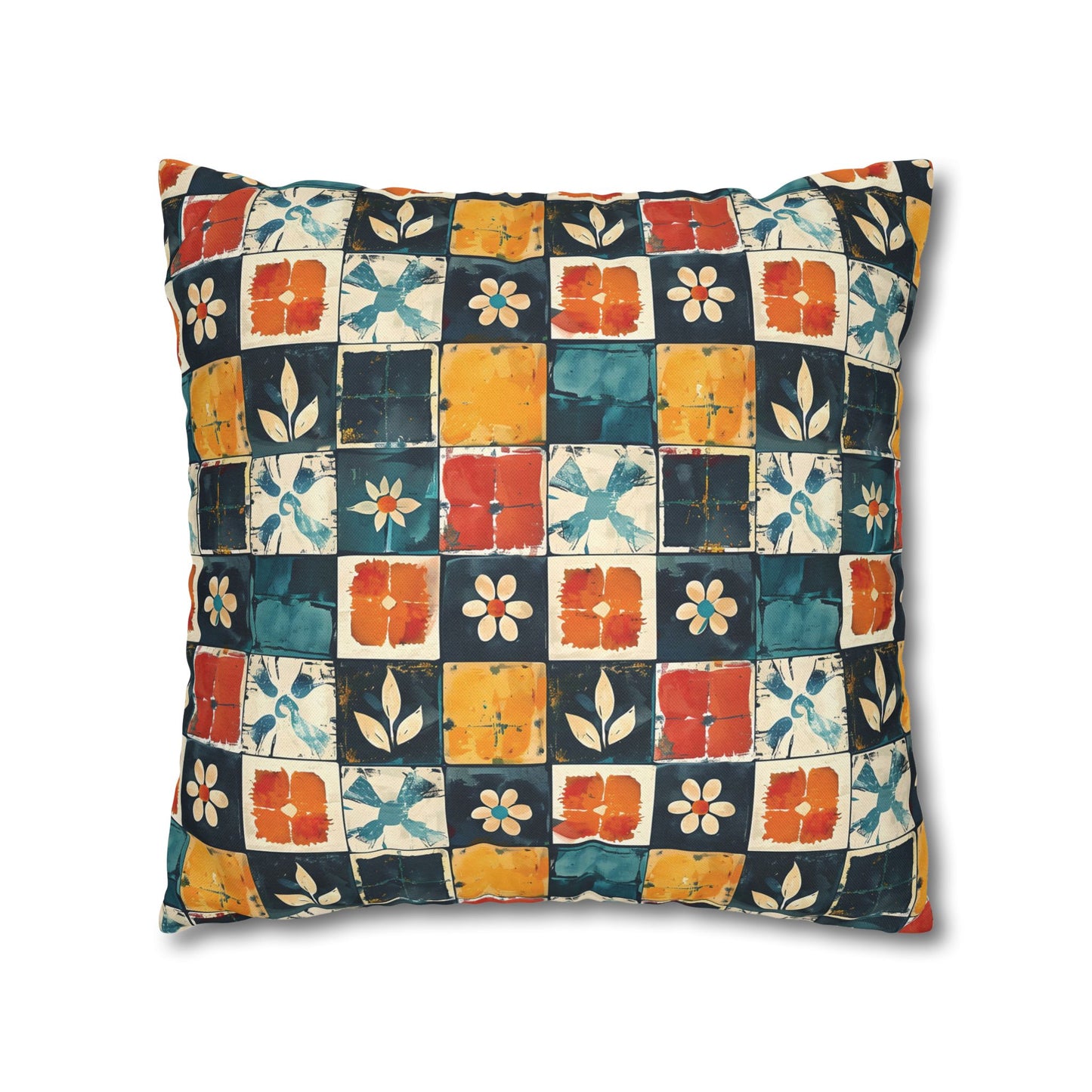 "Silent Meadows"  series - Square Pillowcase No3