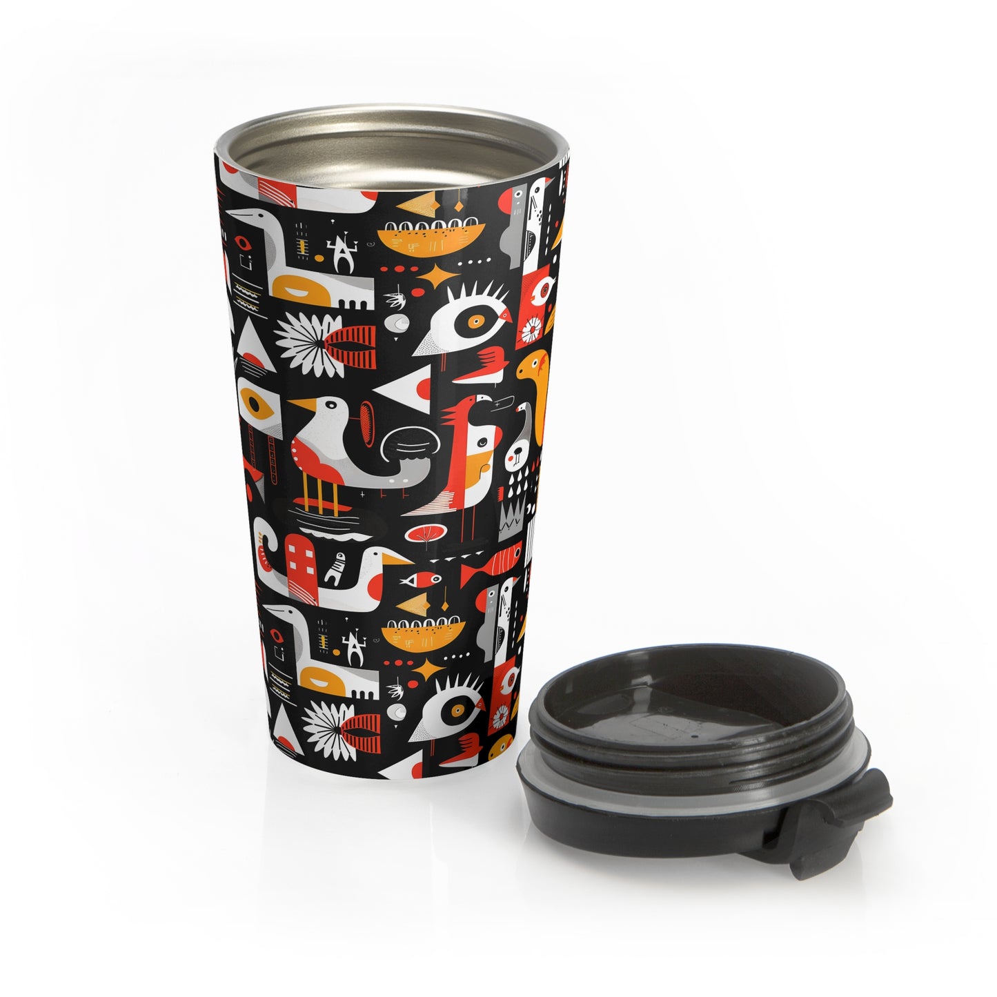 Freaky Fauna - Stainless Steel Travel Mug No2