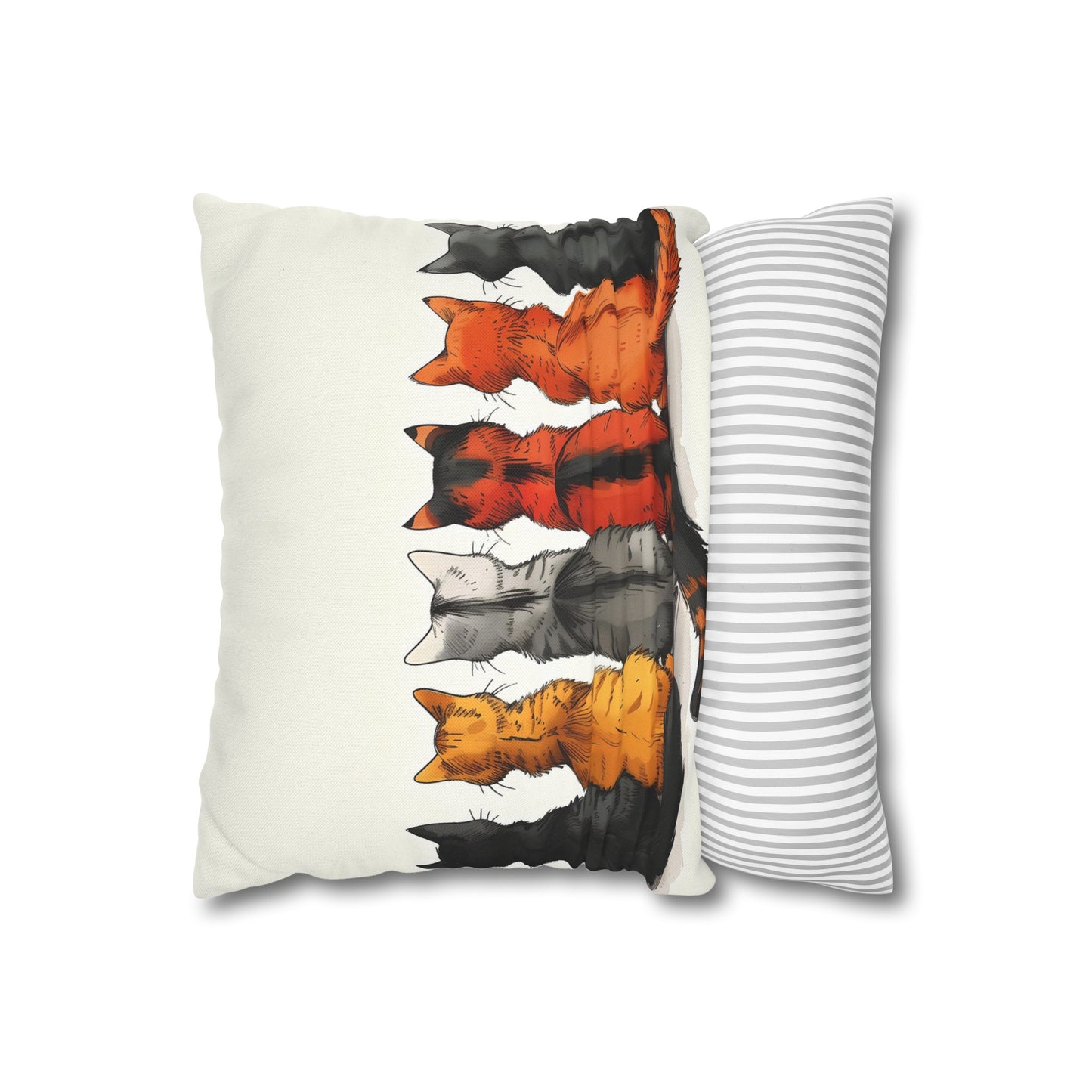 "The Cats" series - Square Pillowcase No1