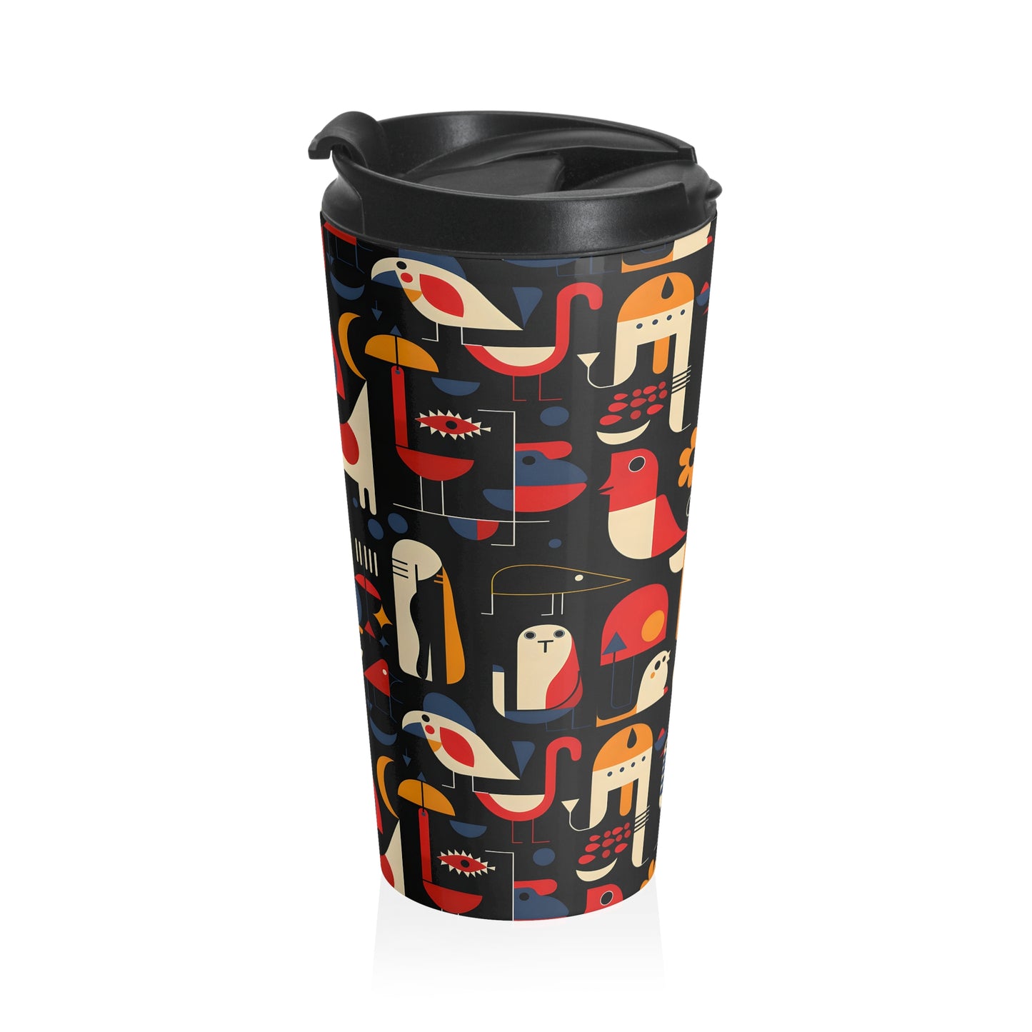 Freaky Fauna - Stainless Steel Travel Mug No1