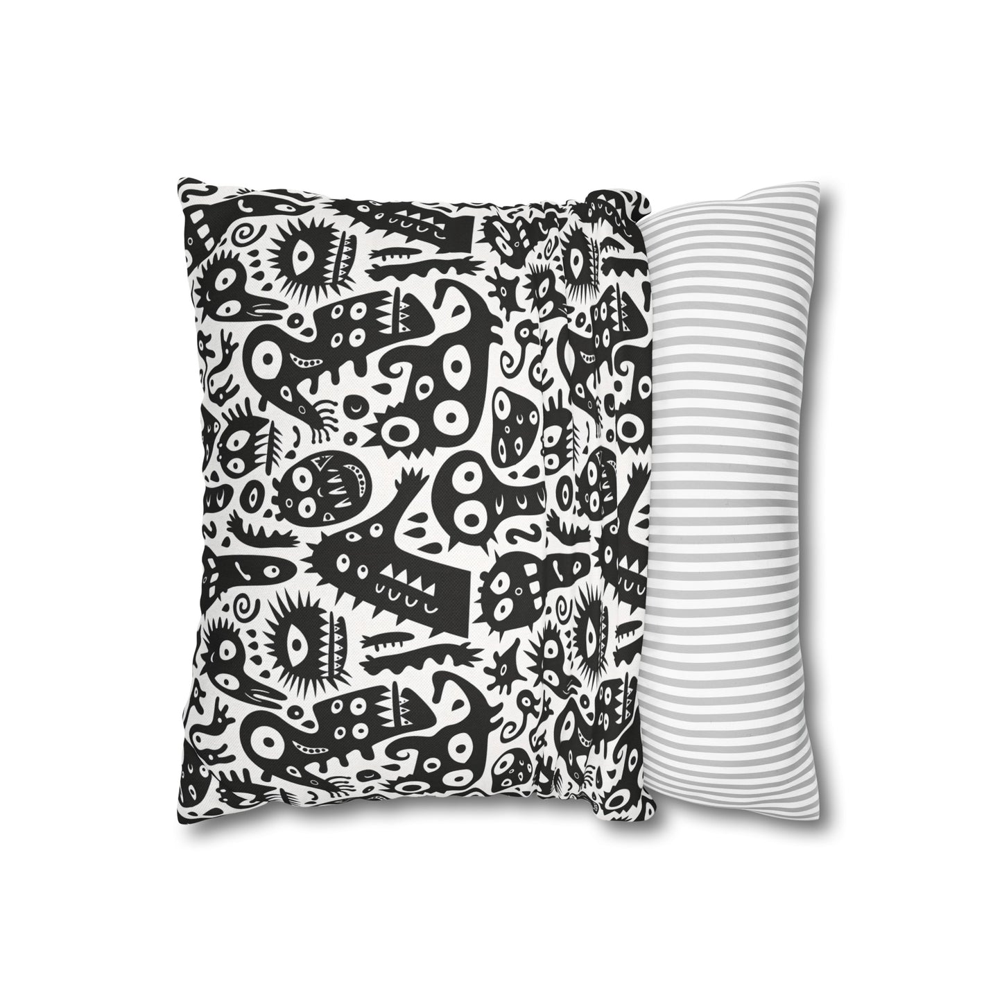 "Goofy Critters" series - Square Pillowcase No1