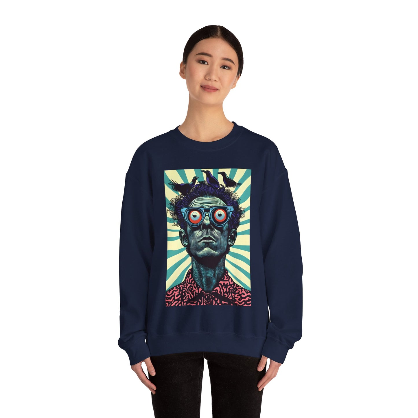 Weirdo Extraordinaire - Unisex Heavy Blend Crewneck Sweatshirt No1