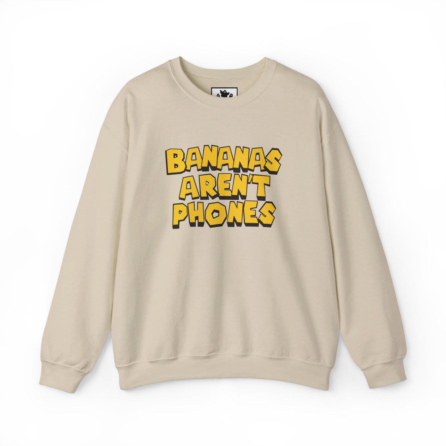 Bananas Aren't Phones - Unisex Heavy Blend Crewneck Sweatshirt