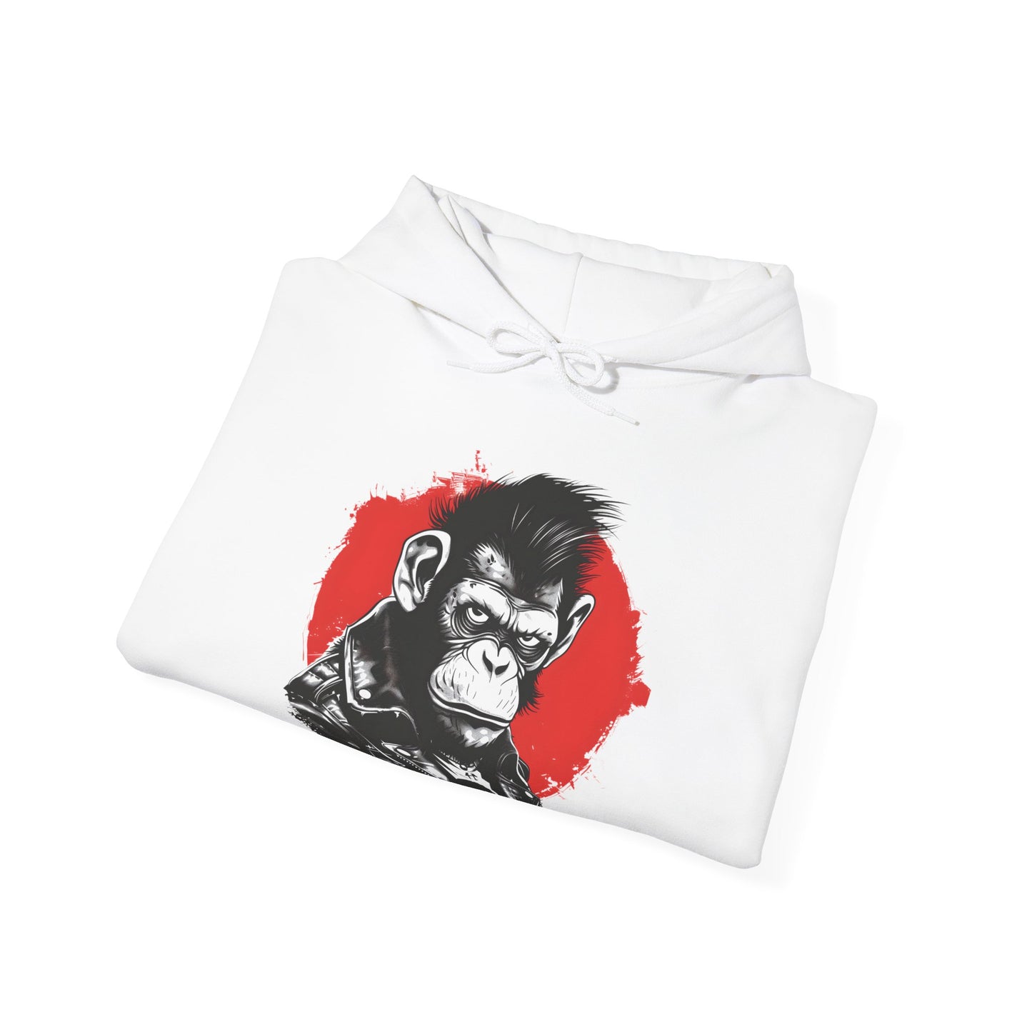 Rebel Monkey - Unisex Heavy Blend Hooded Sweatshirt