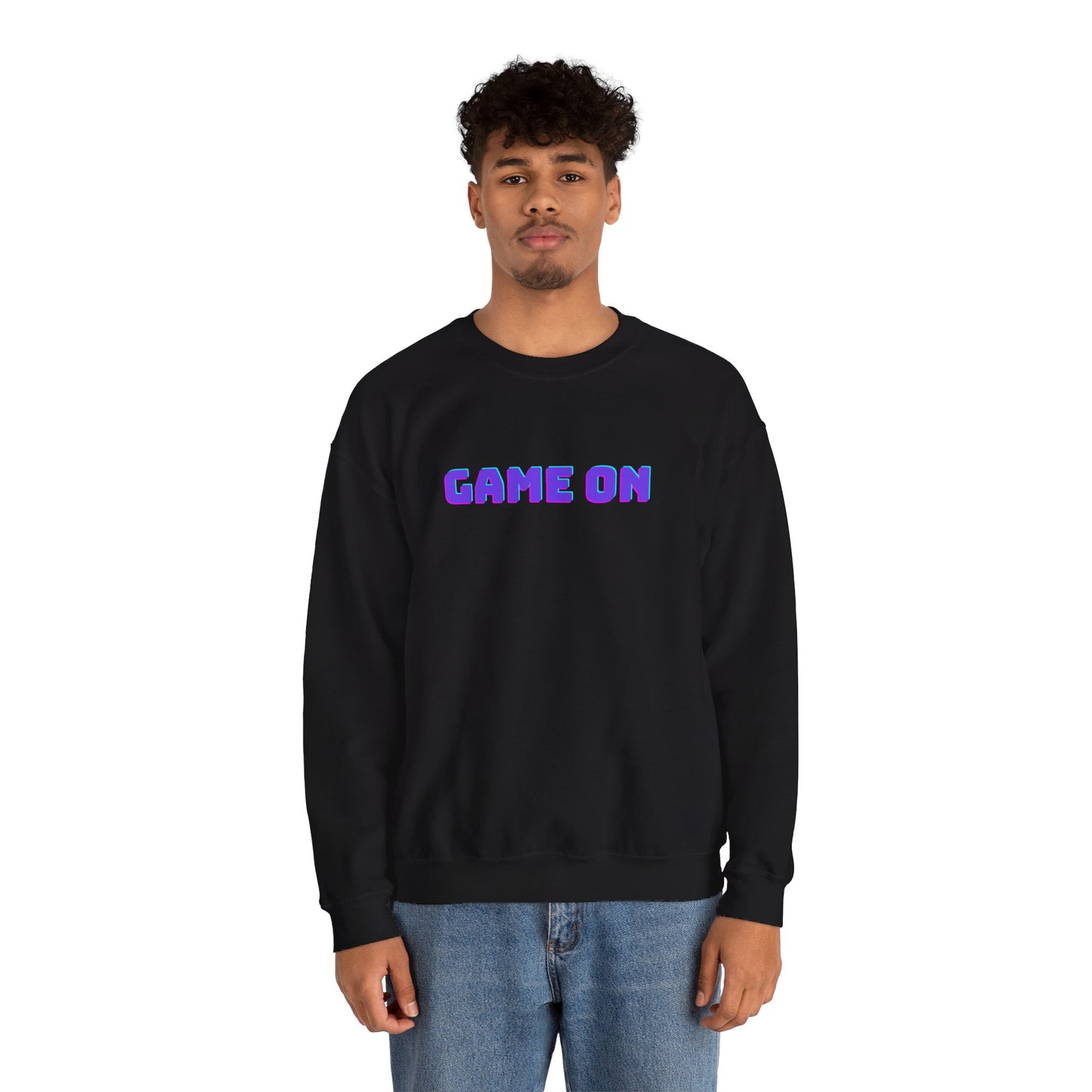 "Whigho Arcade" series - GAME ON - Unisex Heavy Blend Crewneck Sweatshirt