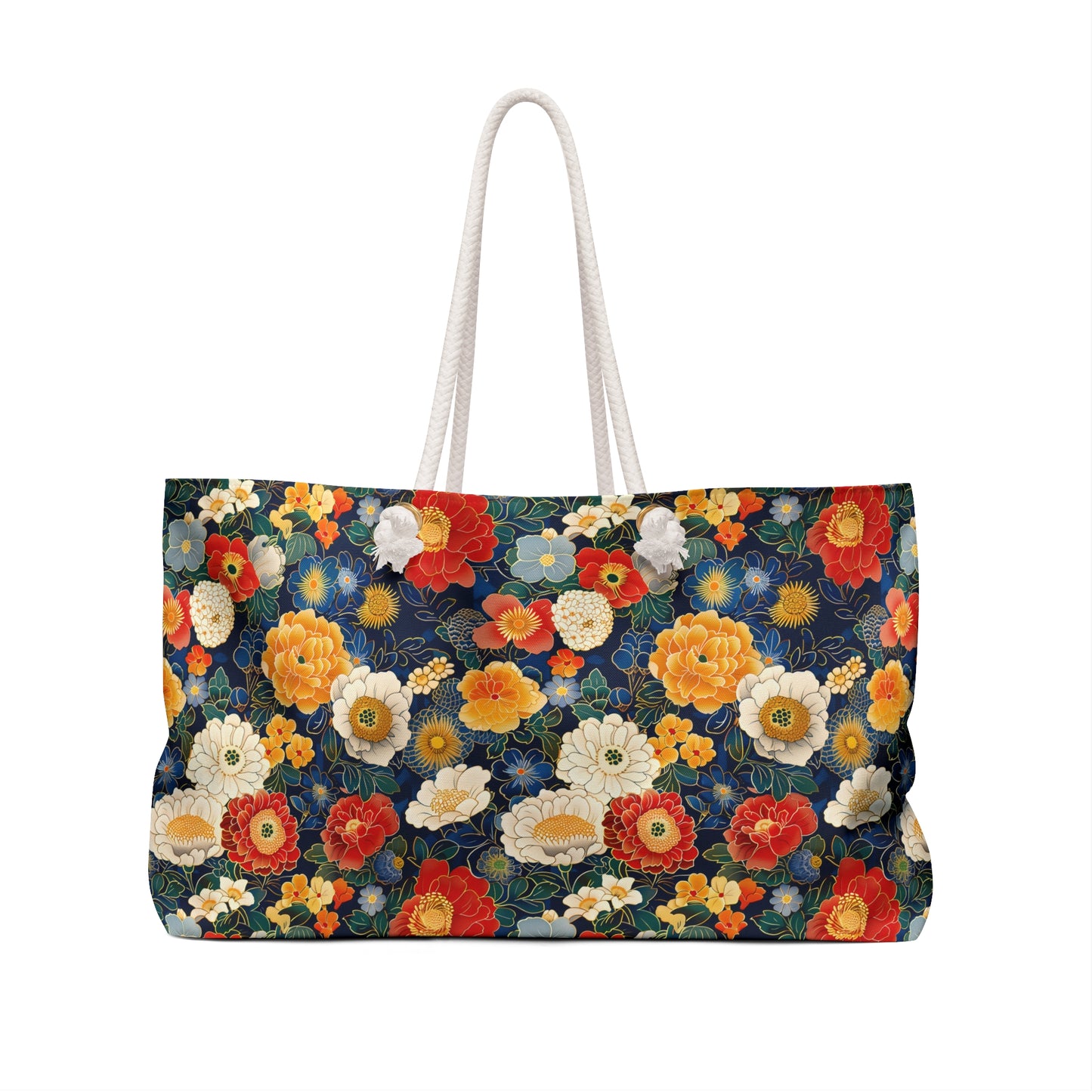 "Flower Frenzy" series - Weekender Bag No5