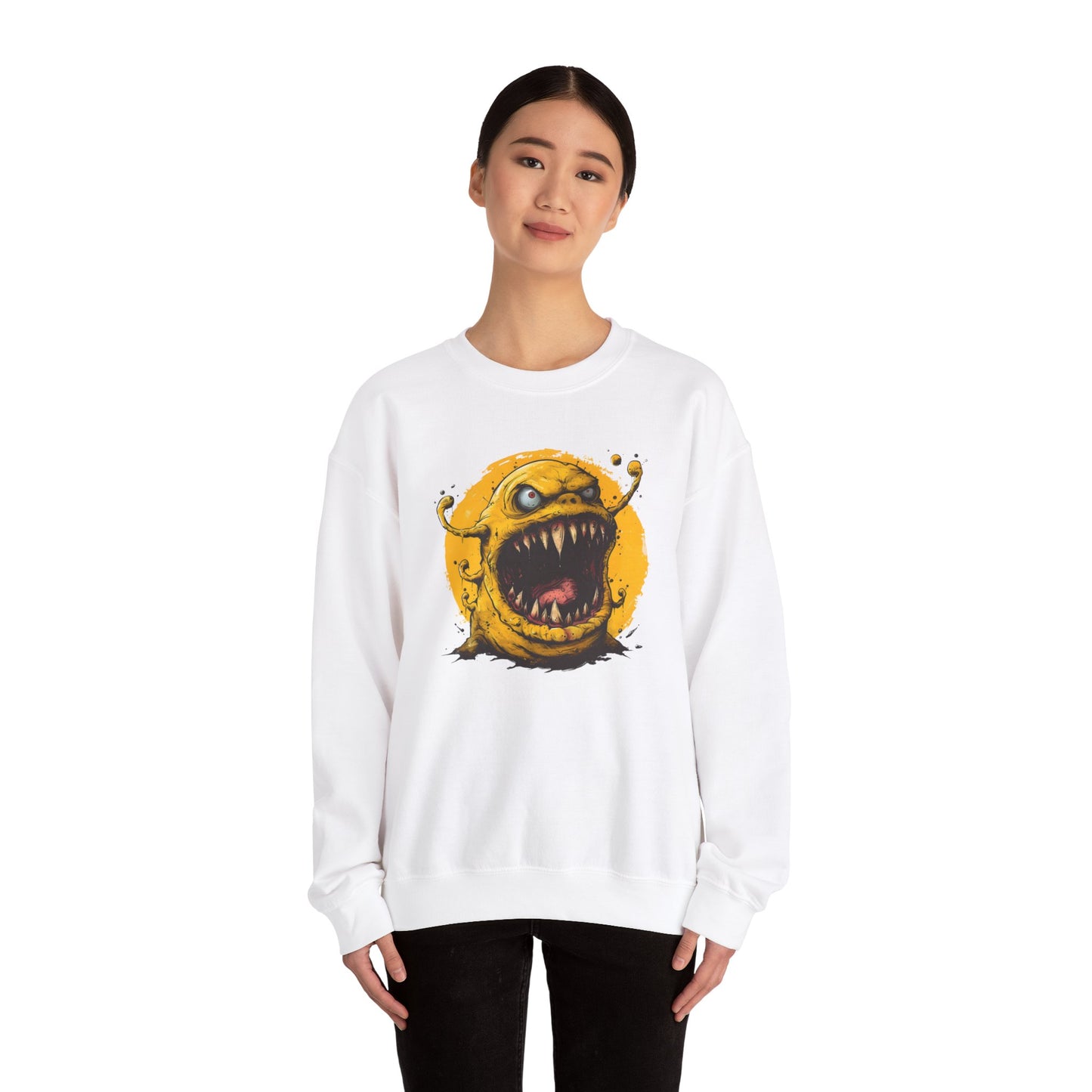 Mr. Yellow - Unisex Heavy Blend Crewneck Sweatshirt