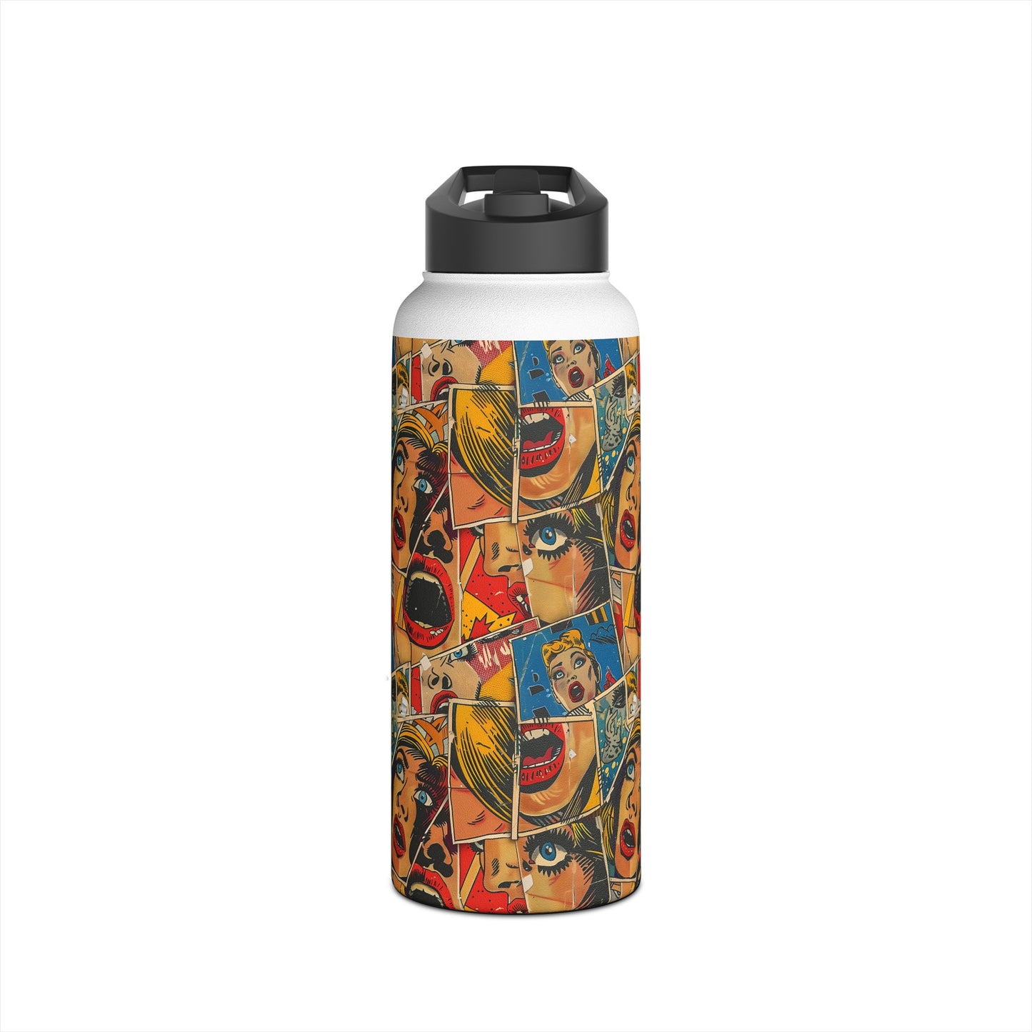 "Comic Burst" series - Stainless Steel Bottle No2