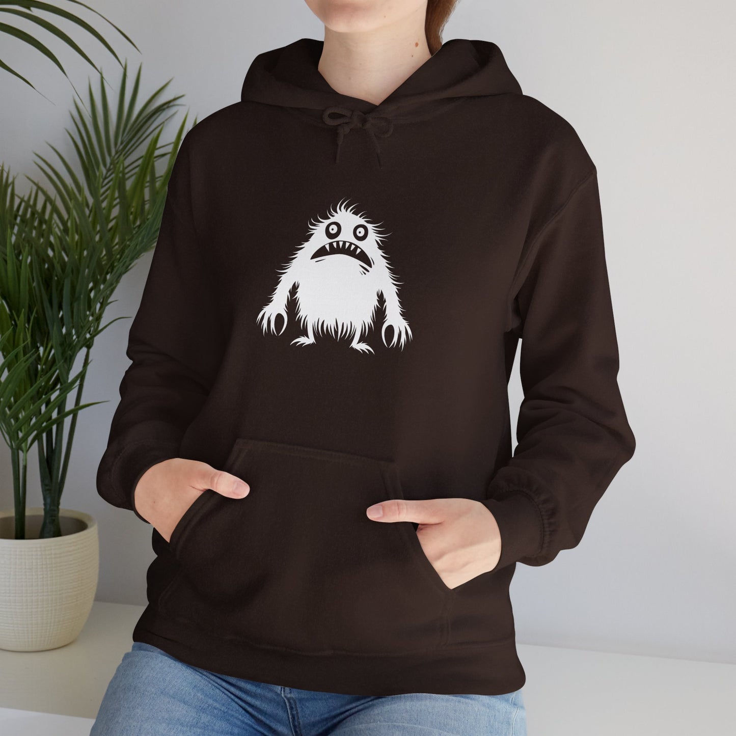 Monster on the Loose - Unisex Hooded Sweatshirt no3