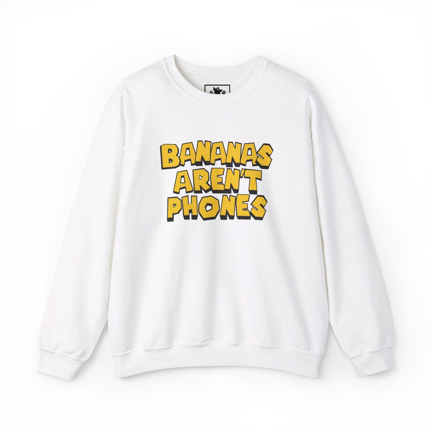 Bananas Aren't Phones - Unisex Heavy Blend Crewneck Sweatshirt