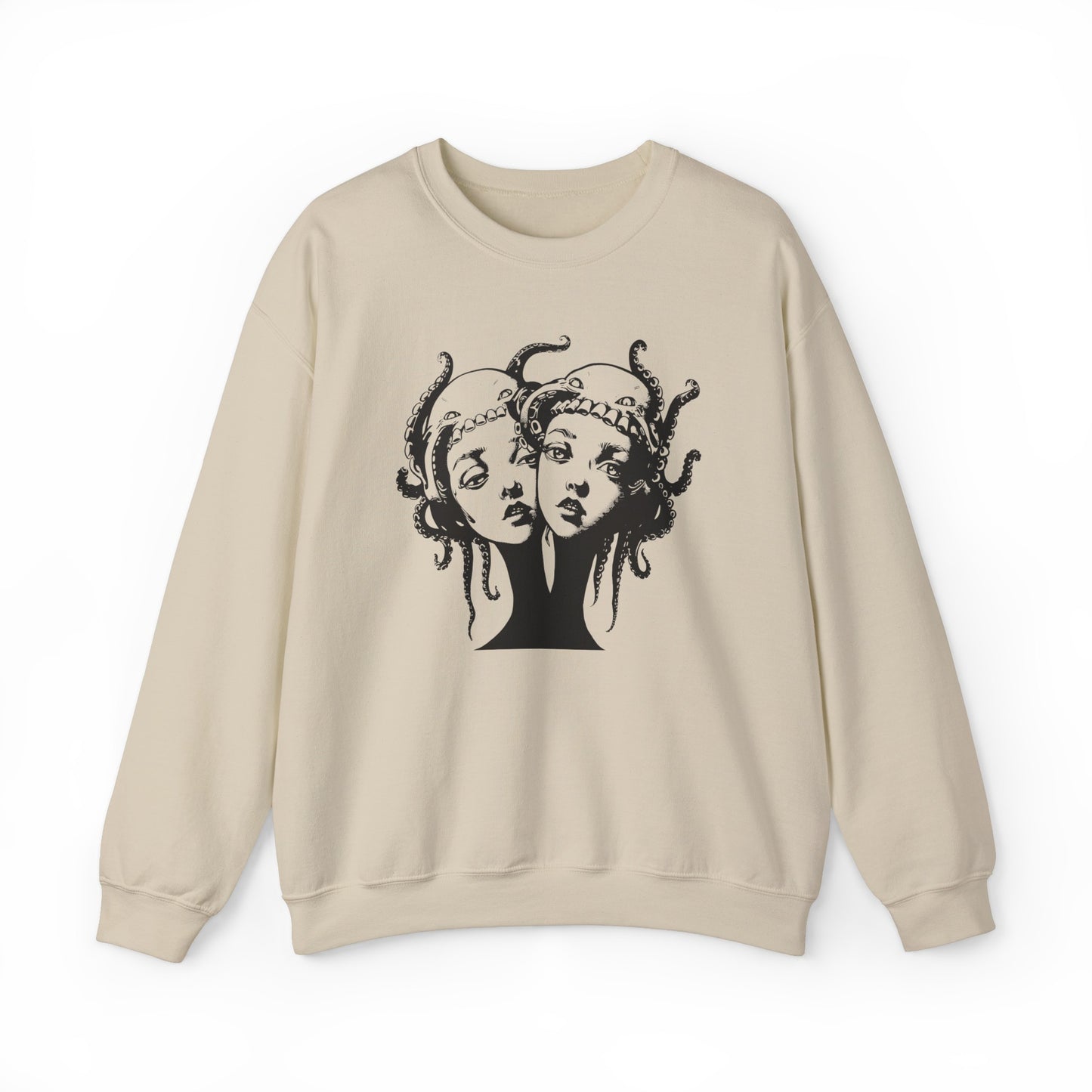 Octopus Twins - Unisex Heavy Blend Crewneck Sweatshirt