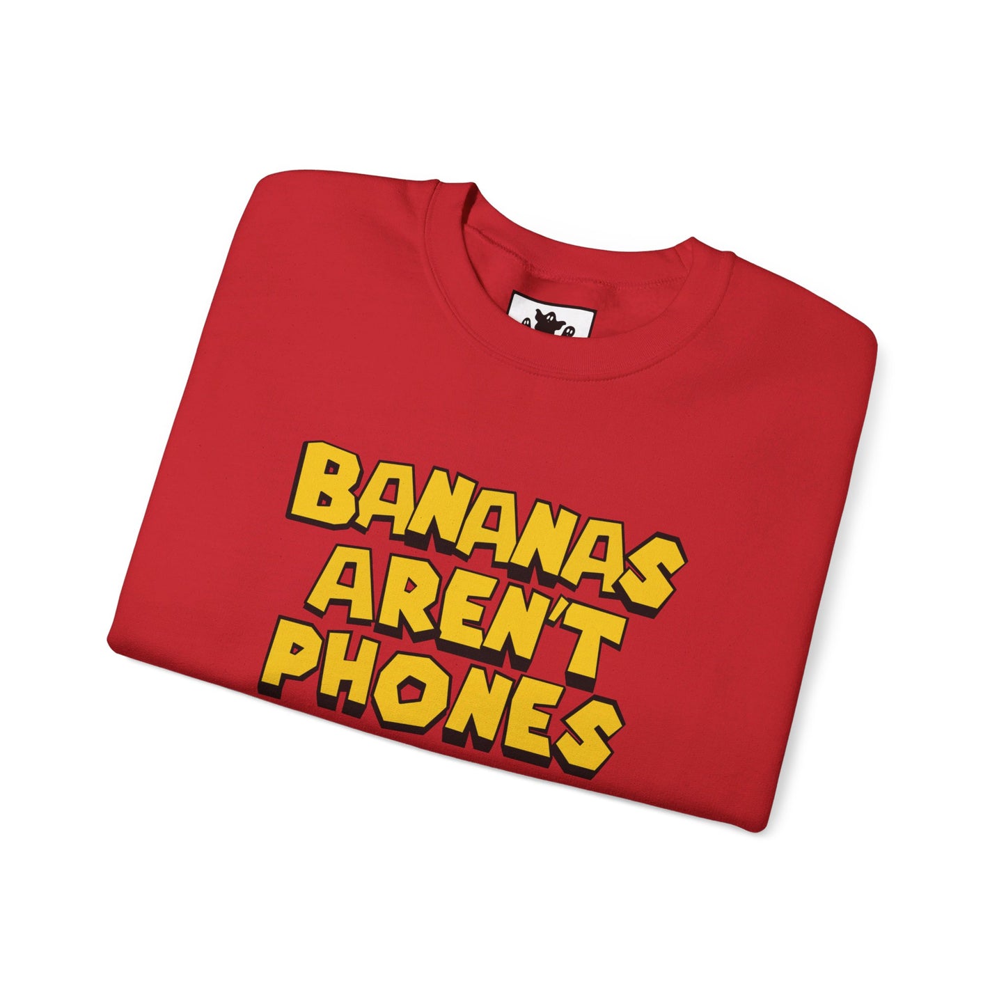 Bananas Aren't Phones - Unisex Heavy Blend Crewneck Sweatshirt