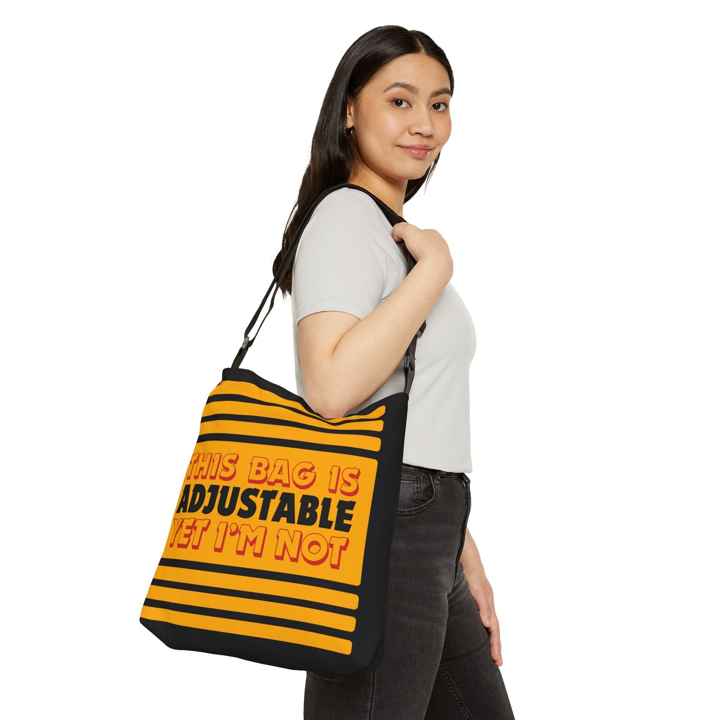 This Bag vs. Me - Adjustable Tote Bag