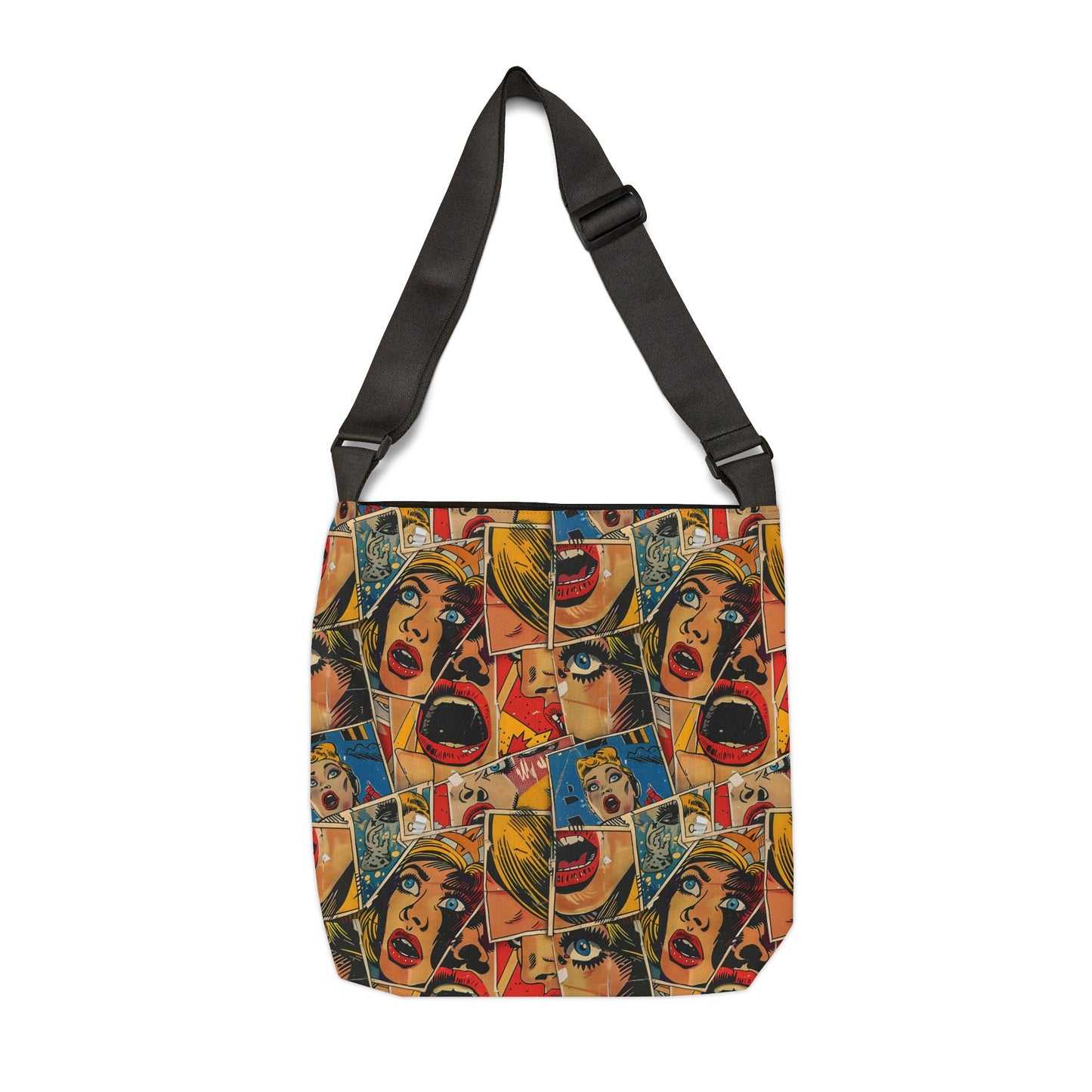 "Comic Burst" series - Adjustable Tote Bag No3