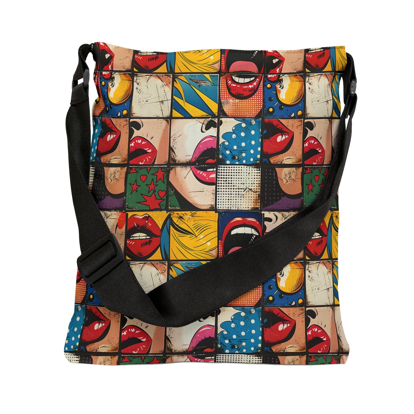 "Comic Burst" series - Adjustable Tote Bag No1