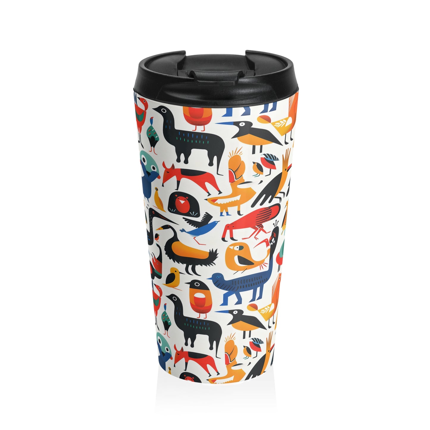 Freaky Fauna - Stainless Steel Travel Mug No4