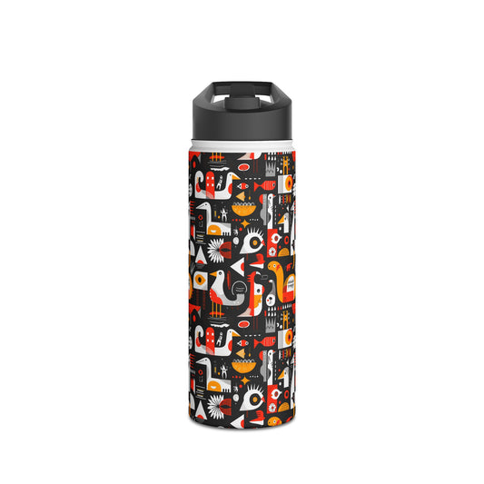 Freaky Fauna series - Stainless Steel Bottle No2