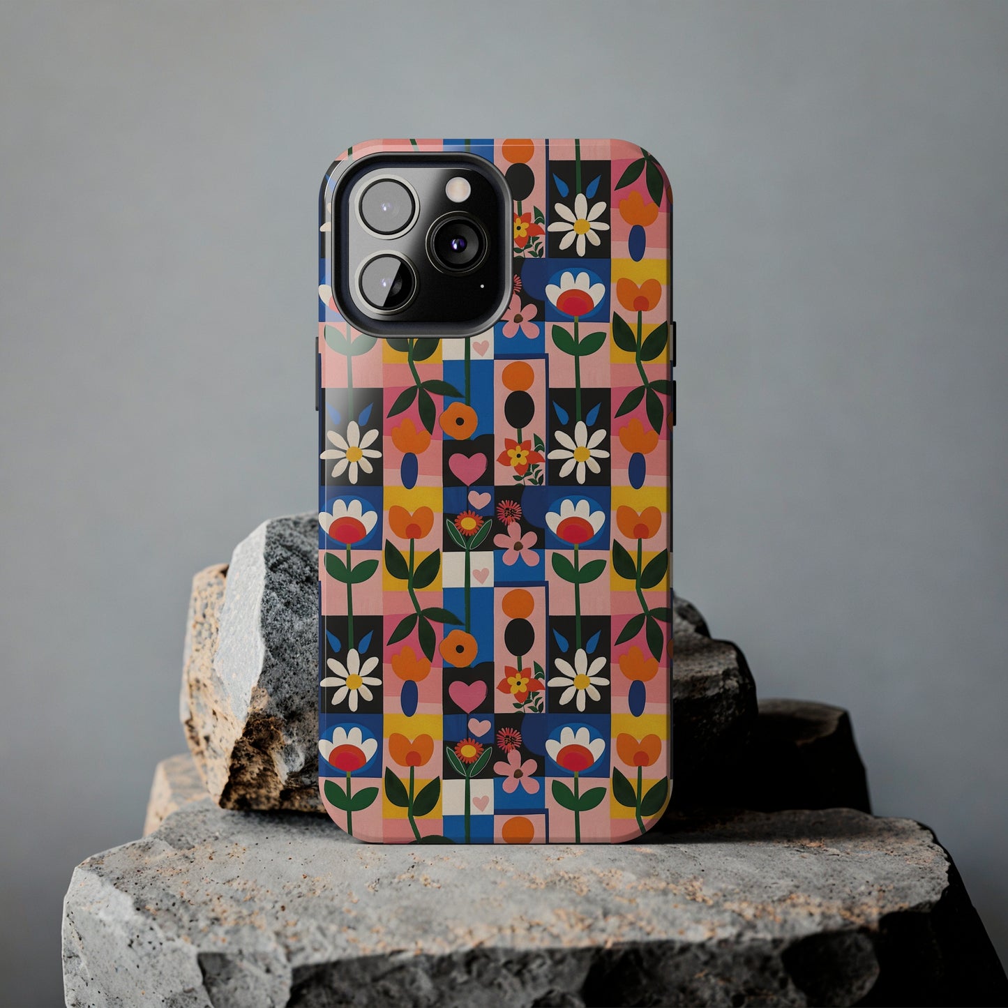 "Funky Patch" series - Phone Case No1