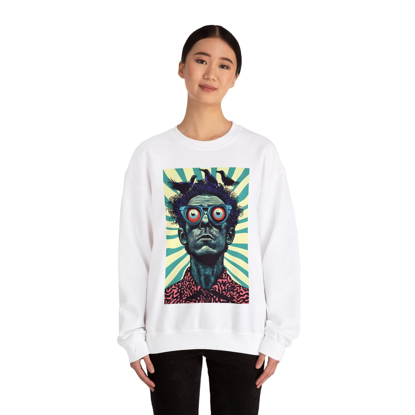 Weirdo Extraordinaire - Unisex Heavy Blend Crewneck Sweatshirt No1