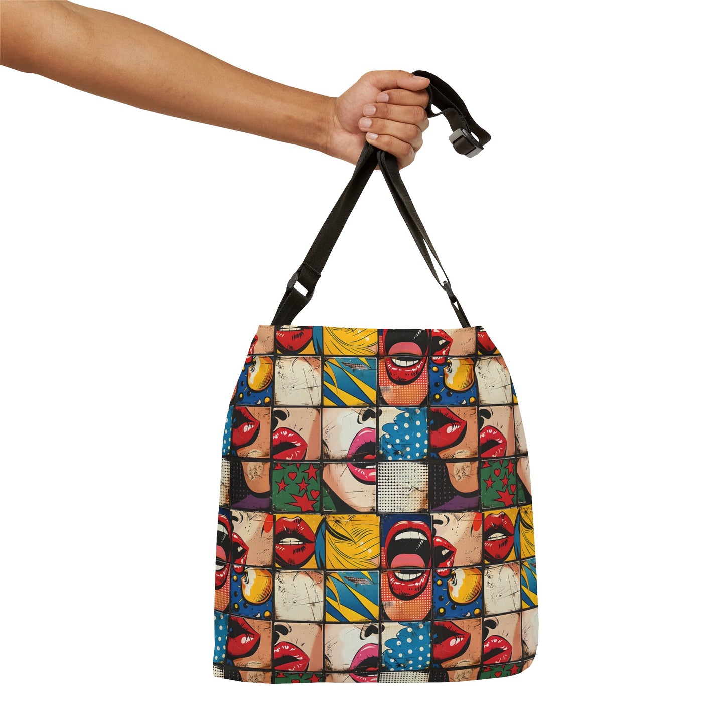 "Comic Burst" series - Adjustable Tote Bag No1