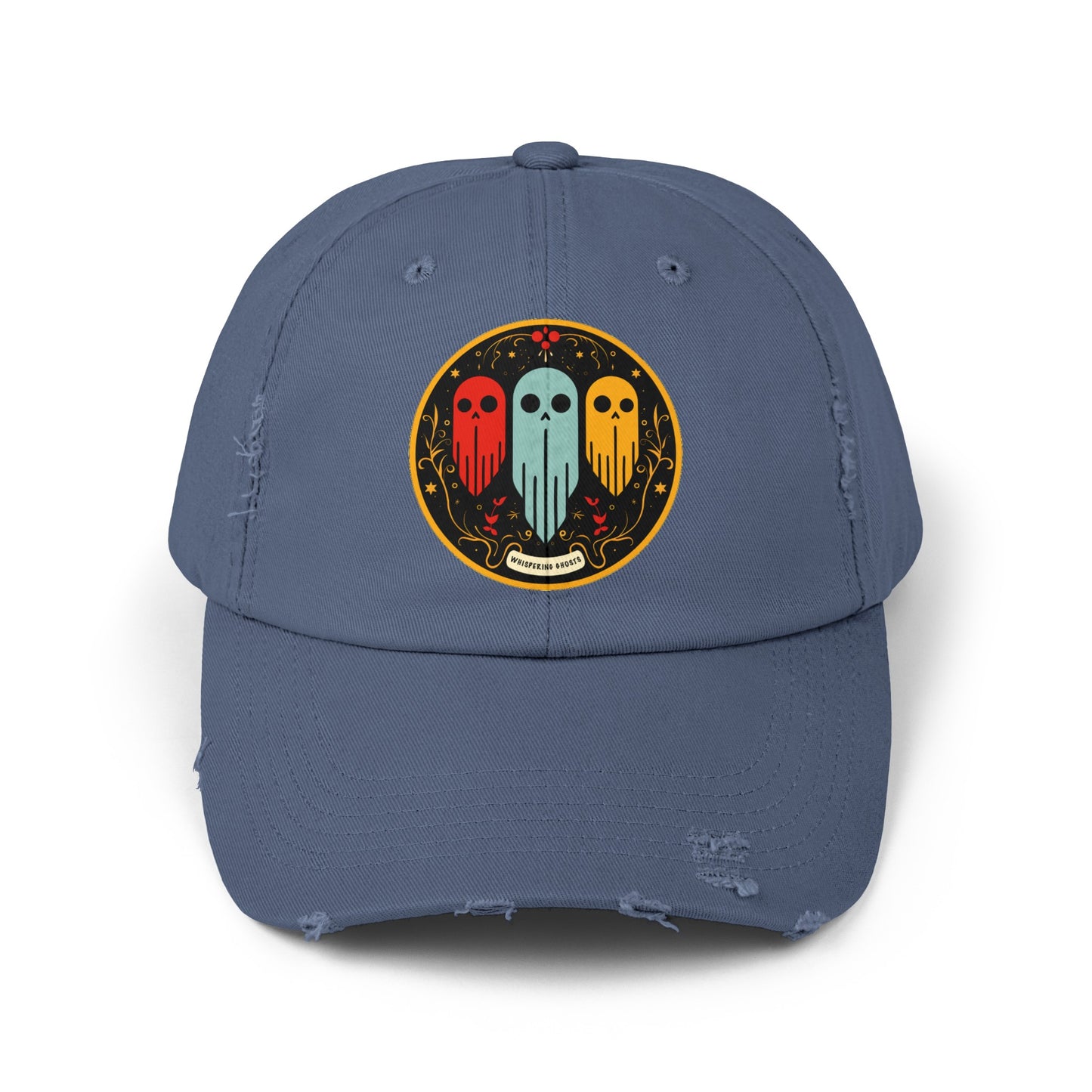 Whispering Ghosts Original - Unisex Distressed Cap