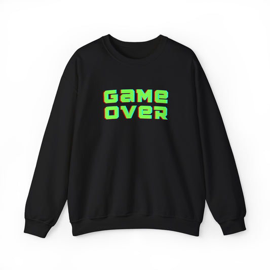 "Whigho Arcade" series - GAME OVER - Unisex Heavy Blend Crewneck Sweatshirt