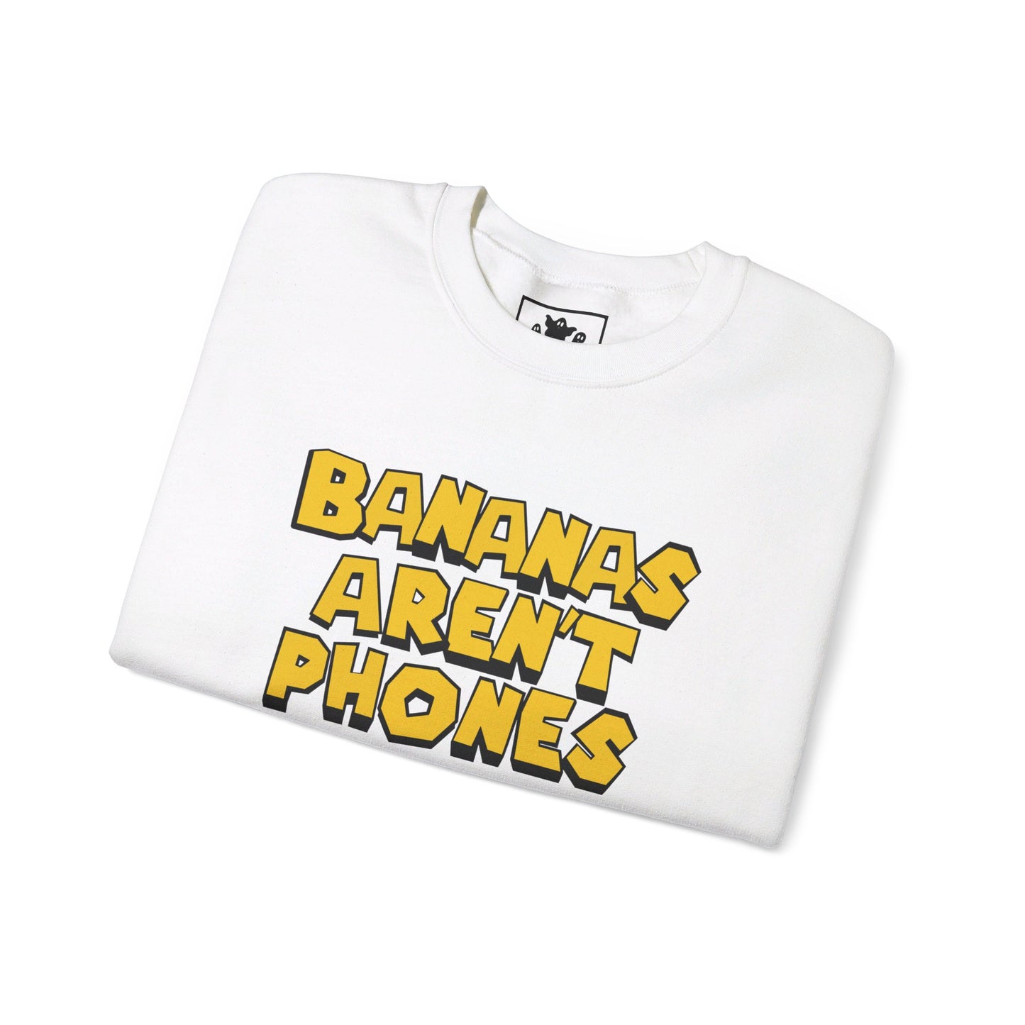 Bananas Aren't Phones - Unisex Heavy Blend Crewneck Sweatshirt