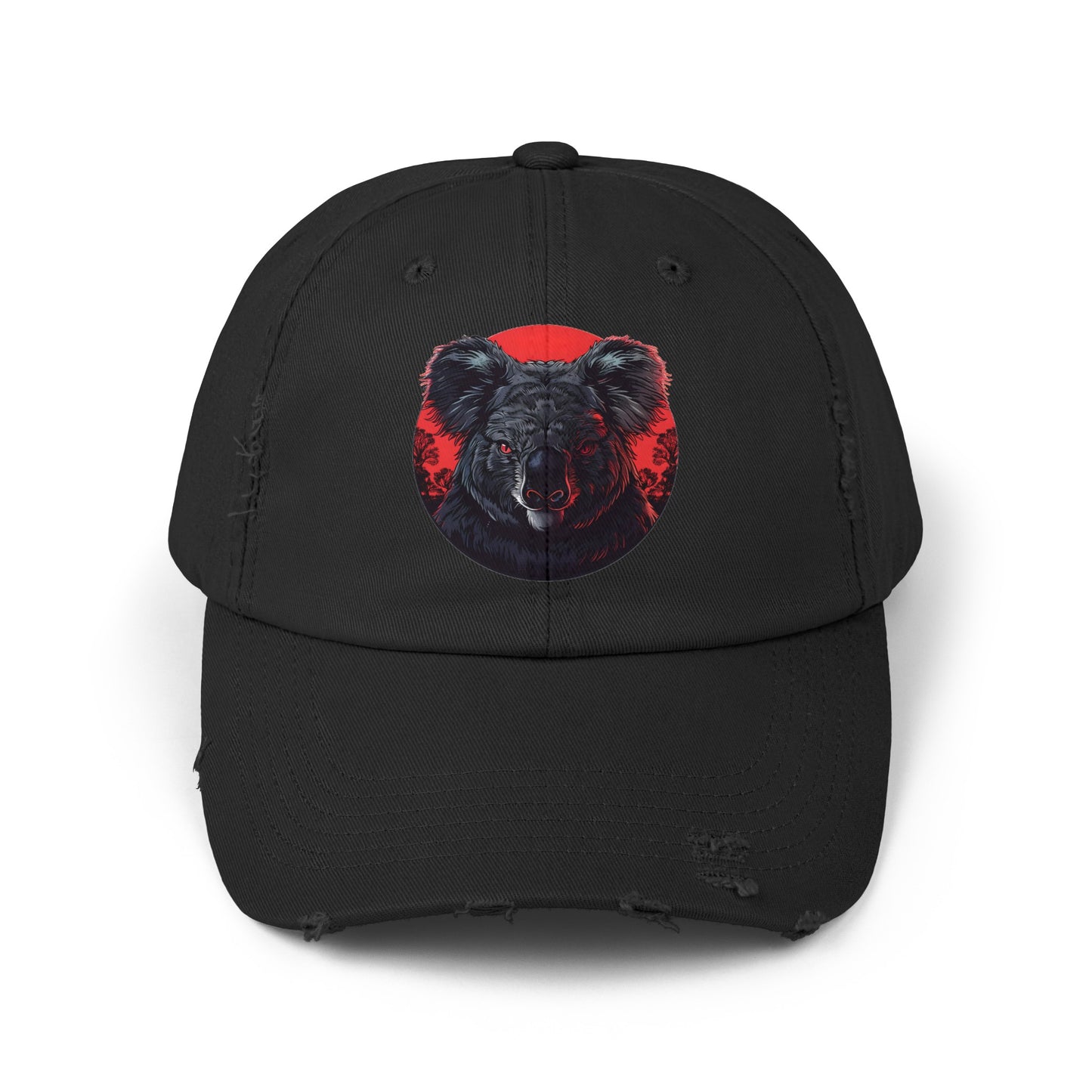 Angry Koala - Unisex Distressed Cap No1