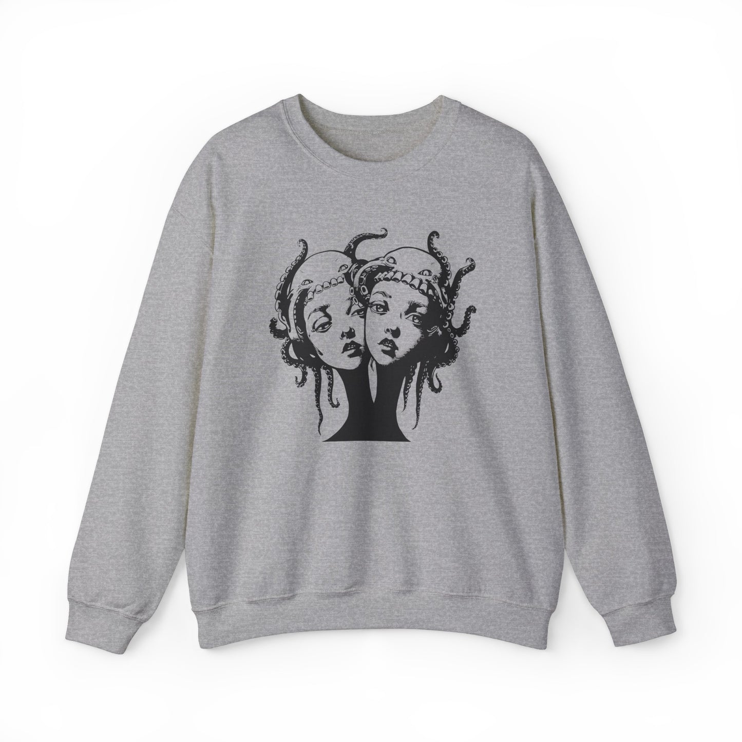 Octopus Twins - Unisex Heavy Blend Crewneck Sweatshirt