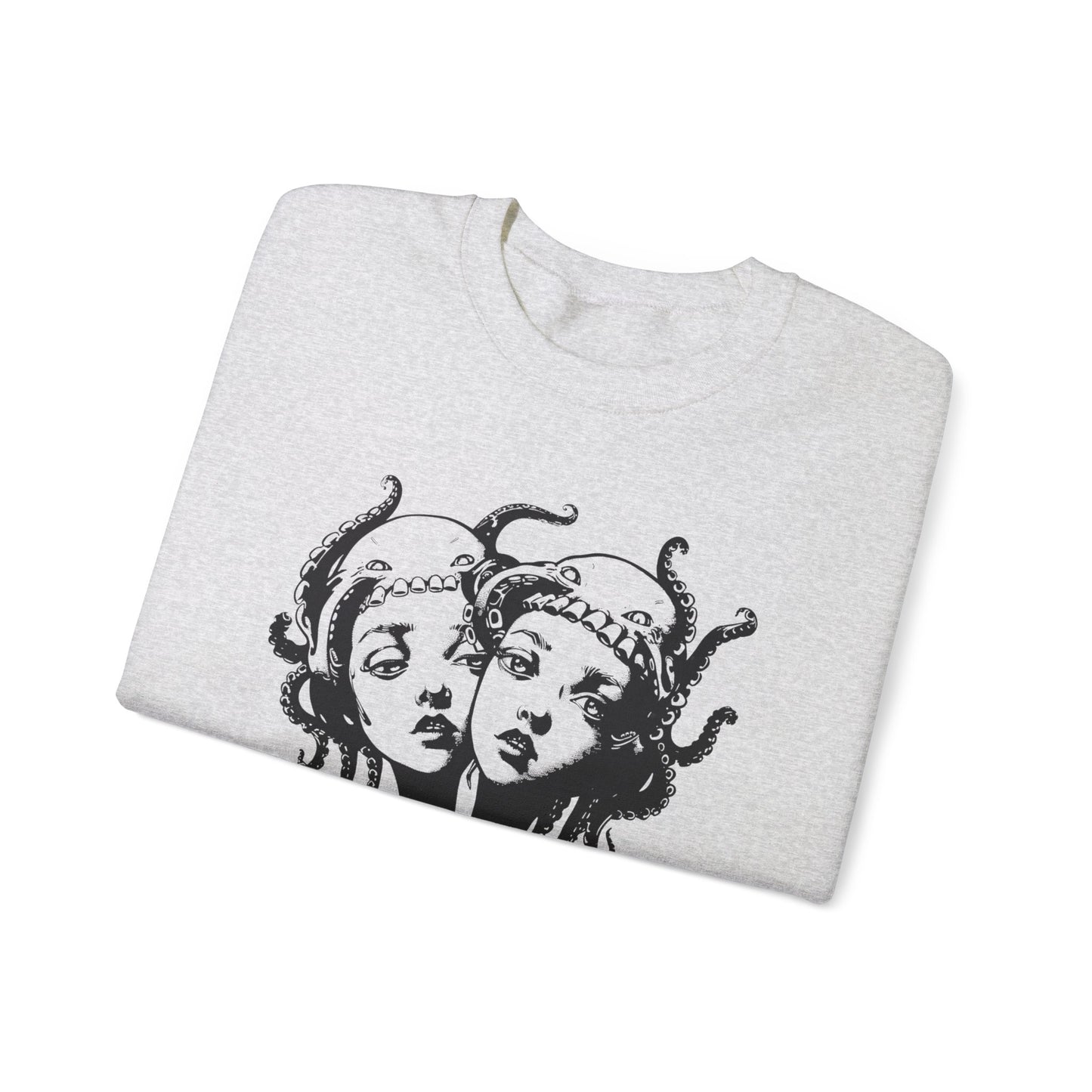 Octopus Twins - Unisex Heavy Blend Crewneck Sweatshirt