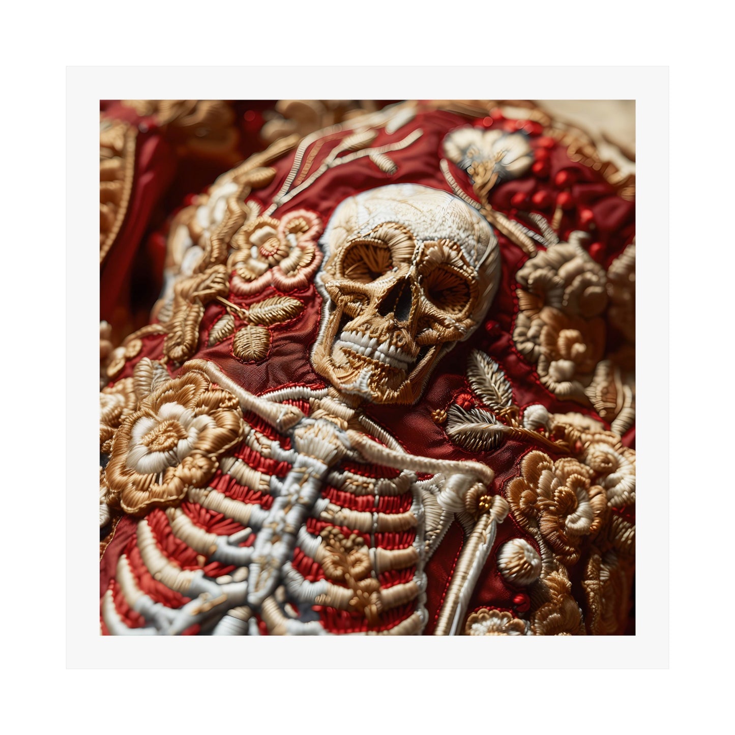 "Death of Embroidery" series - Poster No2