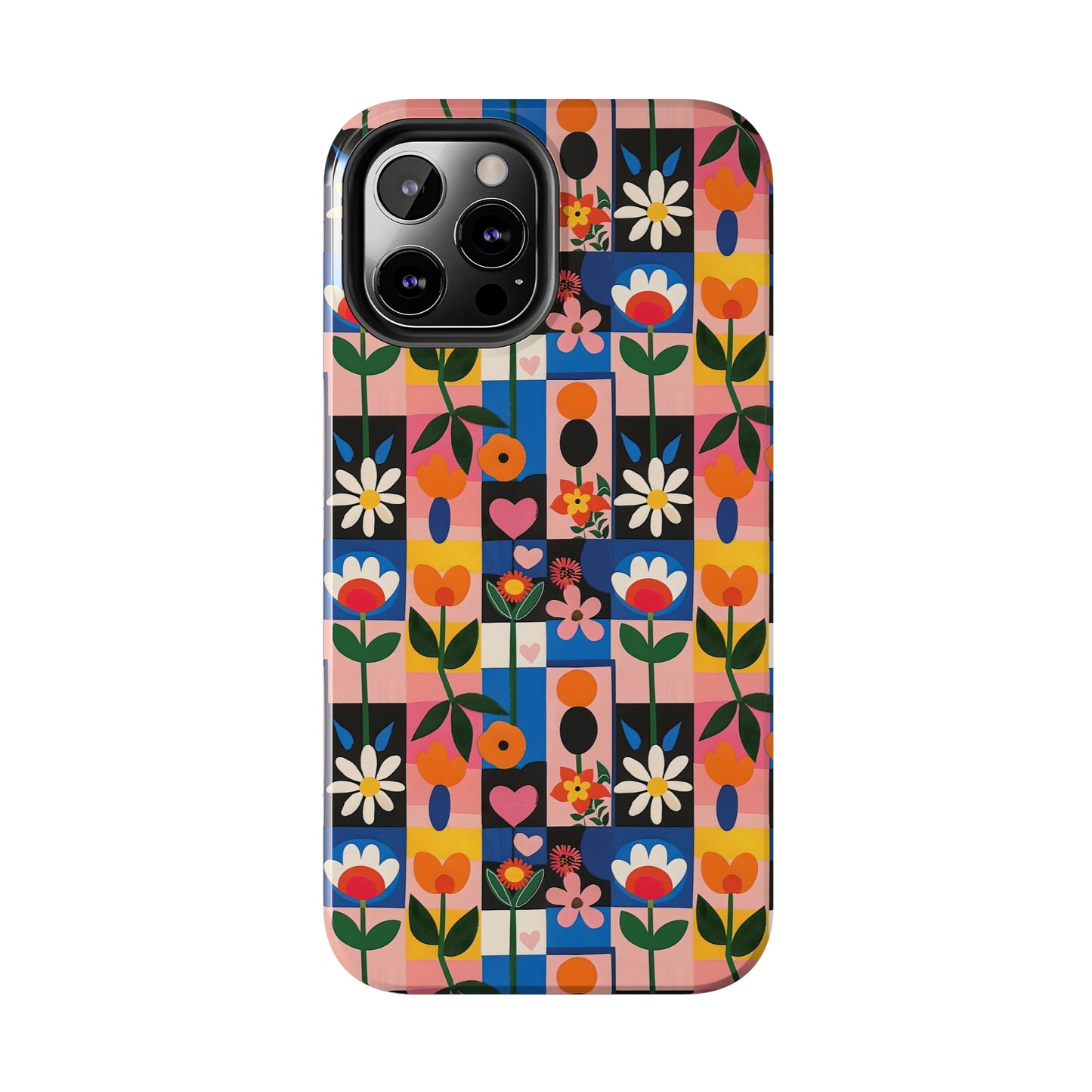 "Funky Patch" series - Phone Case No1