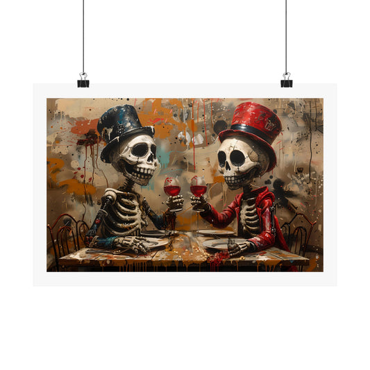 The Skeleton Dinner - Poster