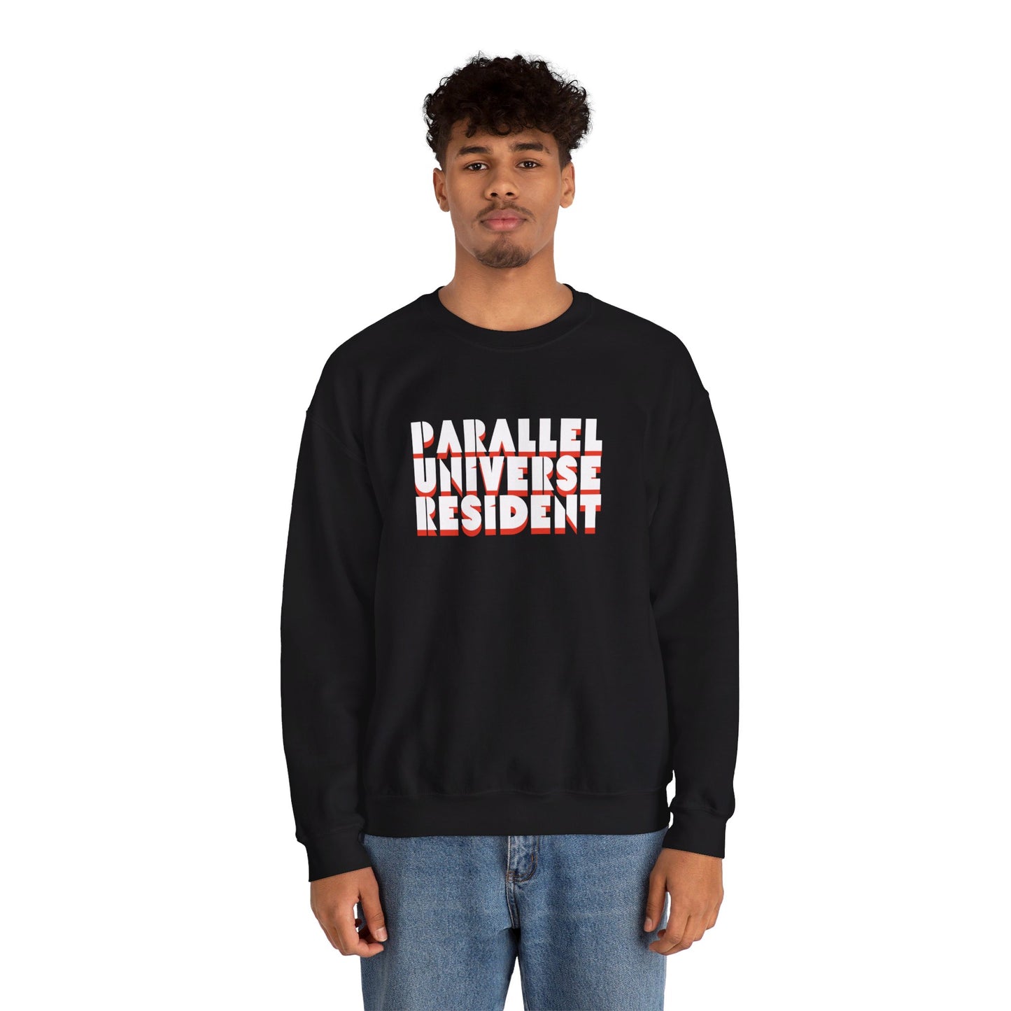 Parallel Universe Resident - Unisex Heavy Blend Crewneck Sweatshirt