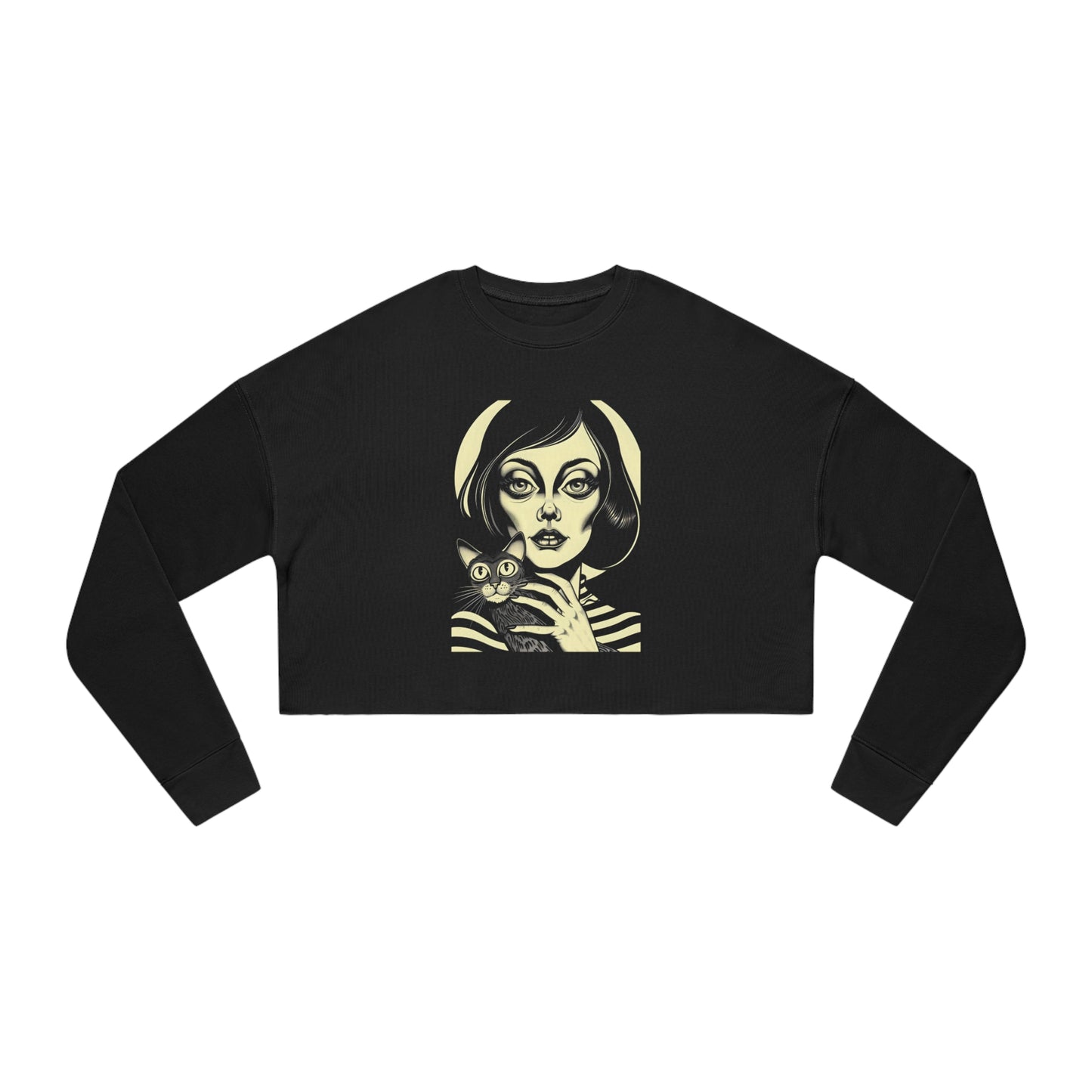 Pet Me Forever - Women's Cropped Sweatshirt