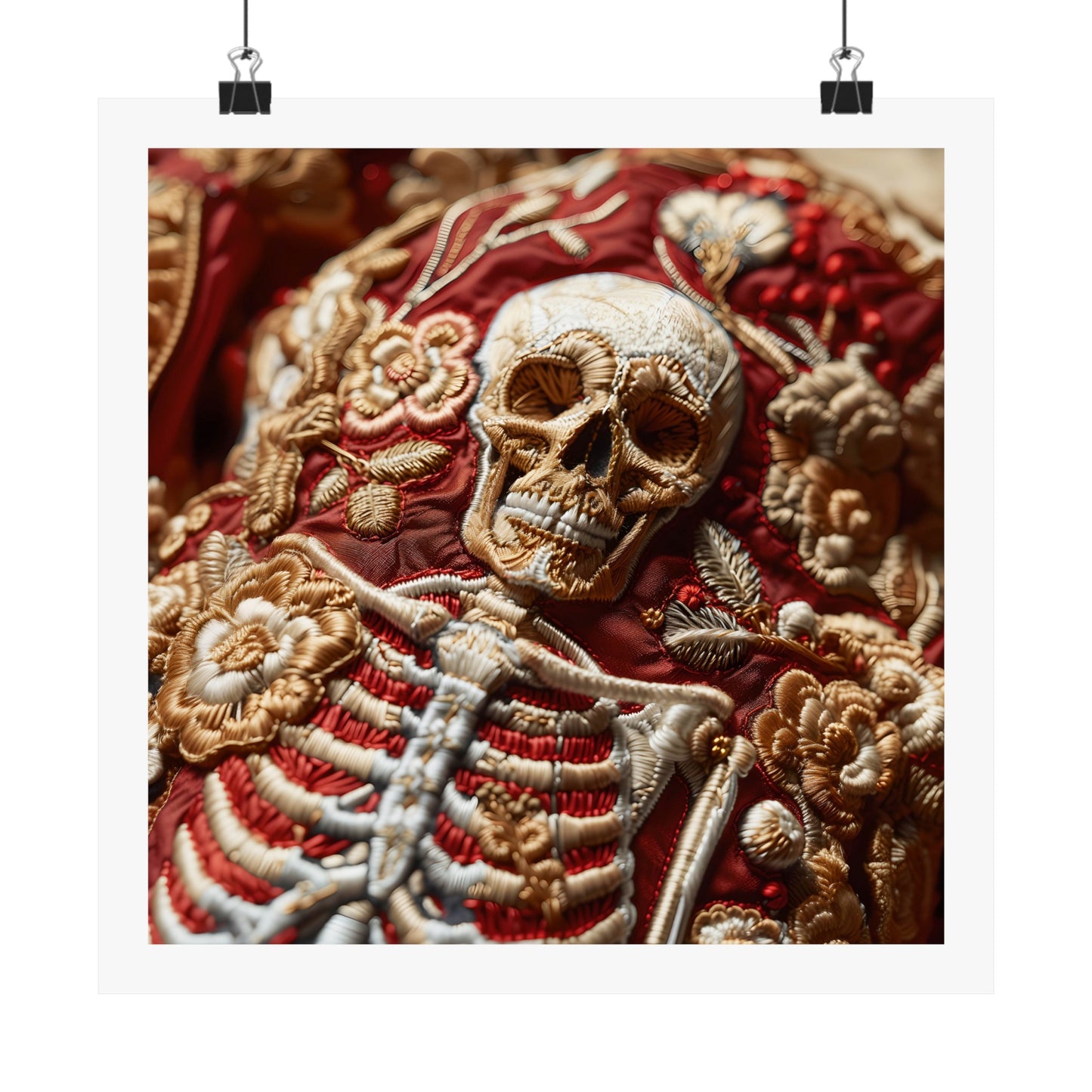 "Death of Embroidery" series - Poster No2