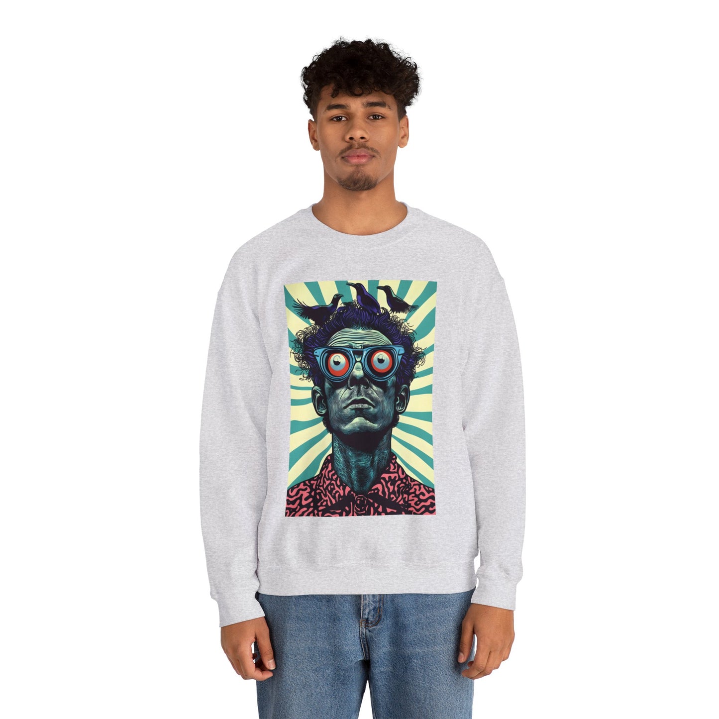 Weirdo Extraordinaire - Unisex Heavy Blend Crewneck Sweatshirt No1